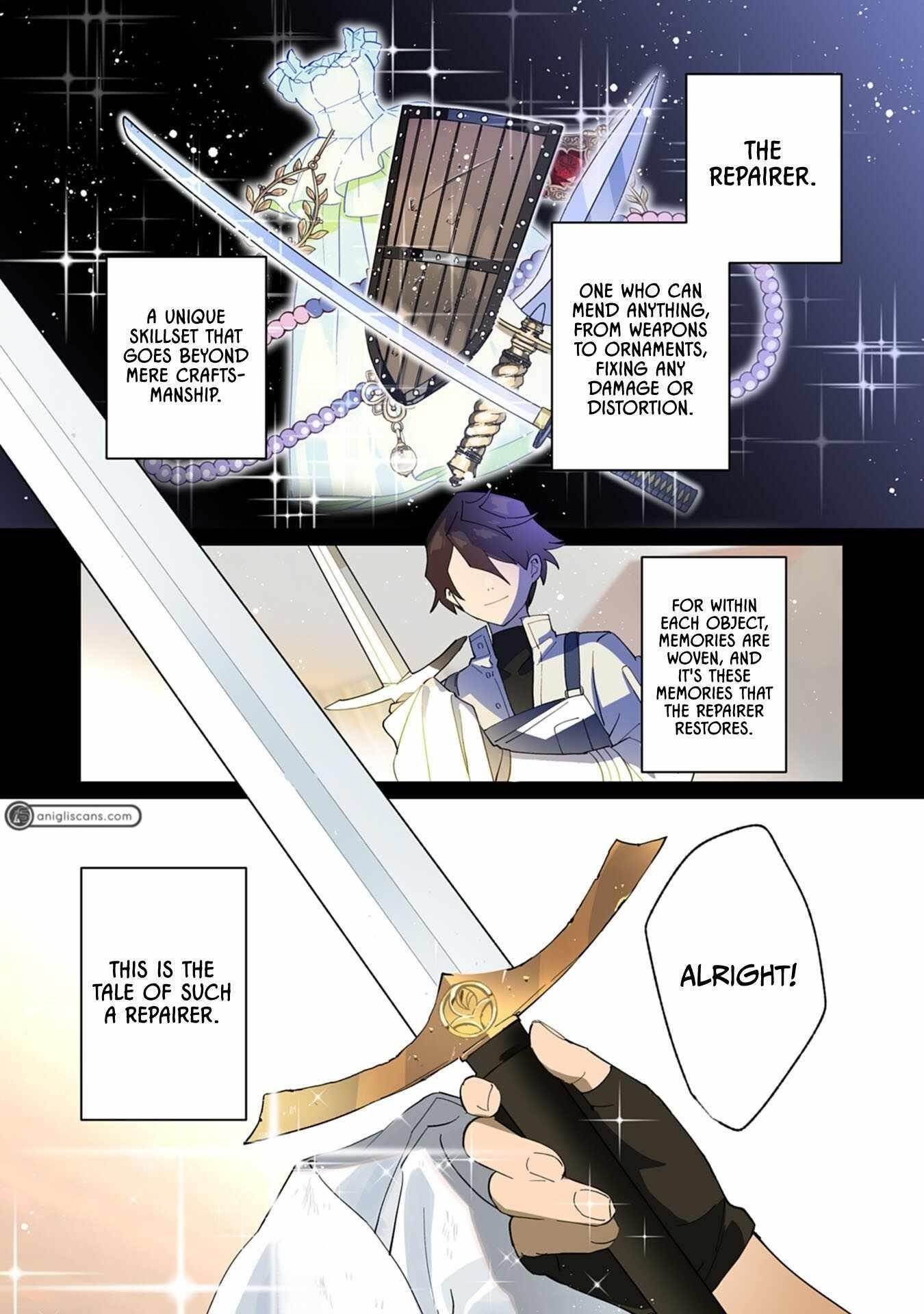 The Ex-janitor Who Was Expelled, Became Known as the “Greatest Repairman” With His Exceptional Skills – Requests From SSS Rank Parties and Royalty Don’t Stop Coming Chapter 1 - Page 1 in English