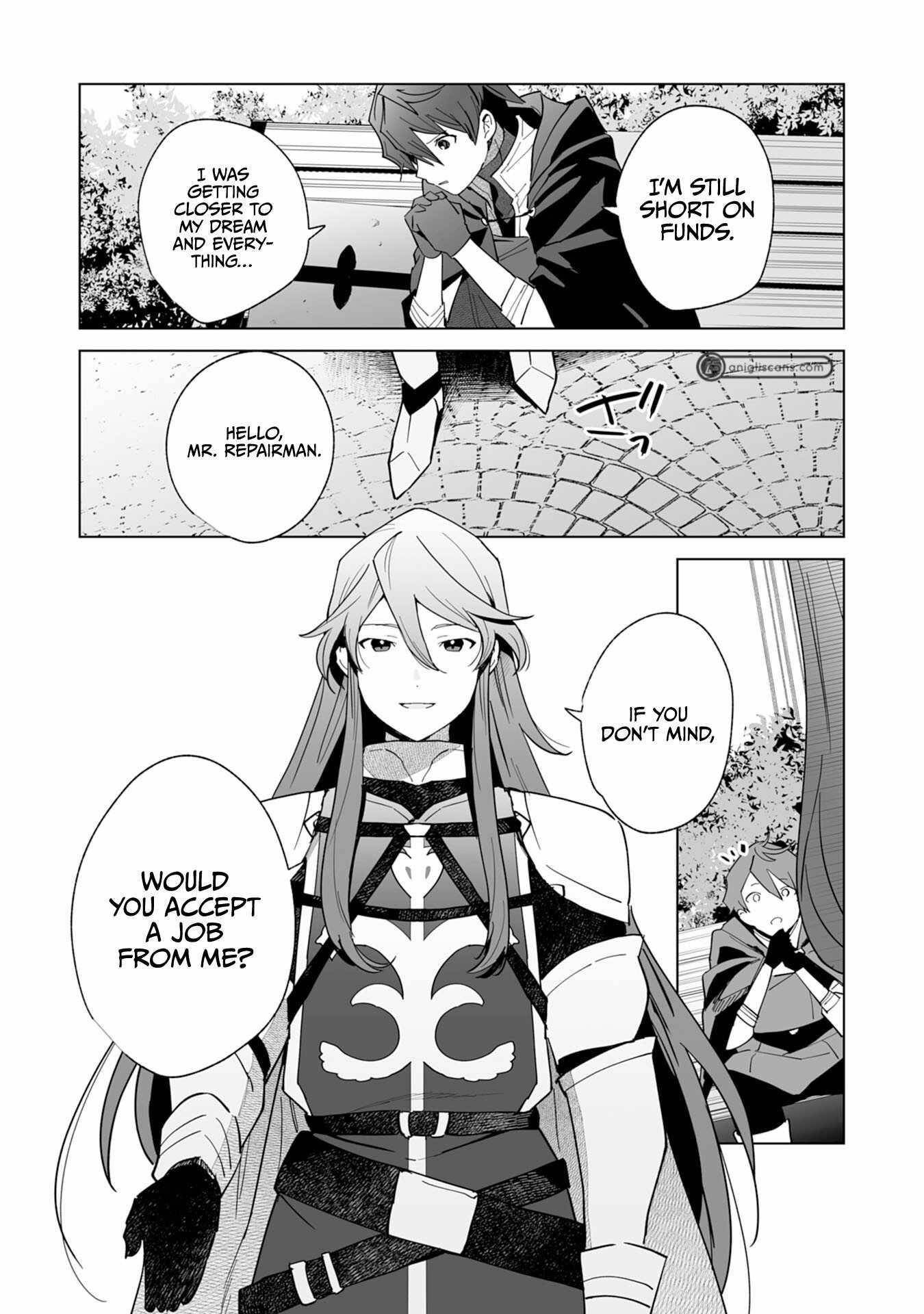 The Ex-janitor Who Was Expelled, Became Known as the “Greatest Repairman” With His Exceptional Skills – Requests From SSS Rank Parties and Royalty Don’t Stop Coming Chapter 1 - Page 10 in English