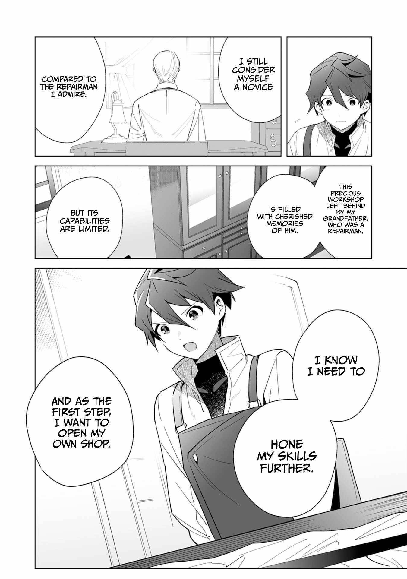 The Ex-janitor Who Was Expelled, Became Known as the “Greatest Repairman” With His Exceptional Skills – Requests From SSS Rank Parties and Royalty Don’t Stop Coming Chapter 1 - Page 24 in English