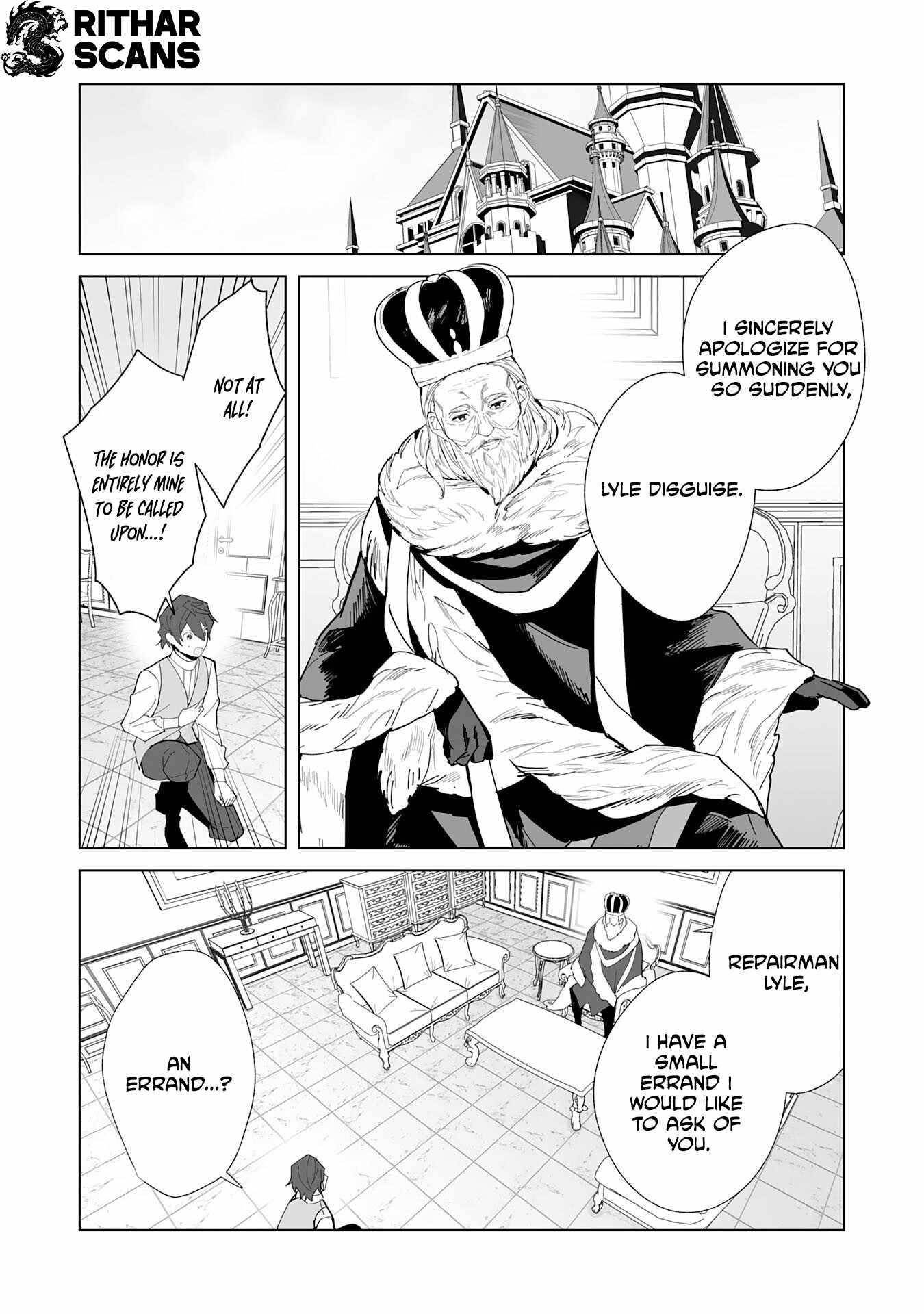 The Ex-janitor Who Was Expelled, Became Known as the “Greatest Repairman” With His Exceptional Skills – Requests From SSS Rank Parties and Royalty Don’t Stop Coming Chapter 13 - Page 6 in English