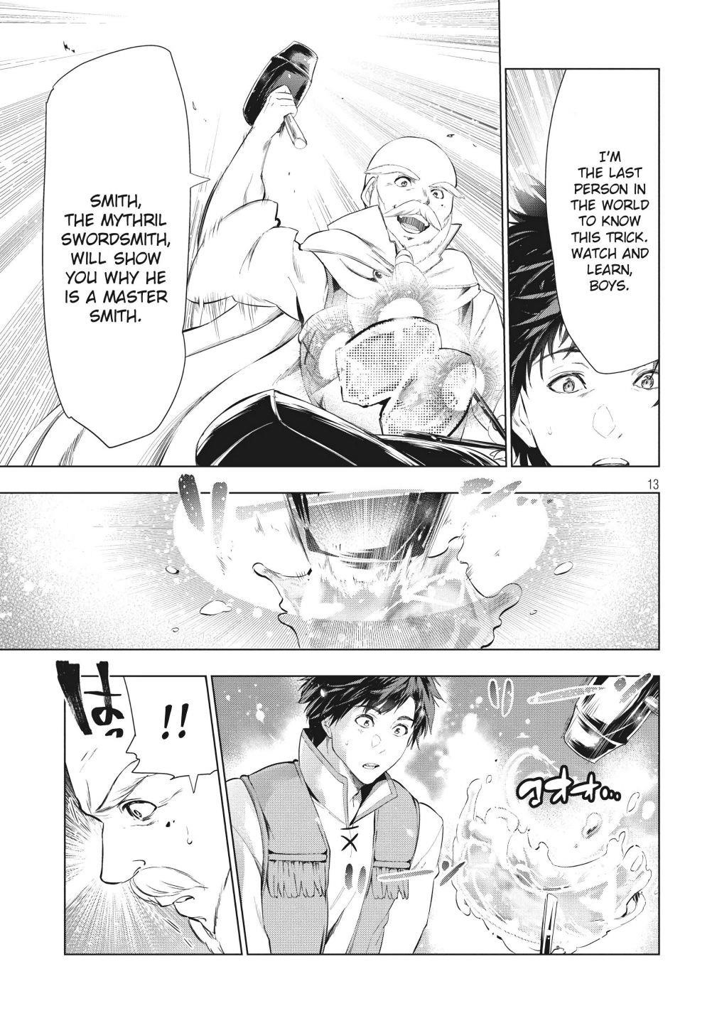 The Slow Second Life of a Dismissed Dark Soldier (age 30) Chapter 10.1 - Page 13 in English