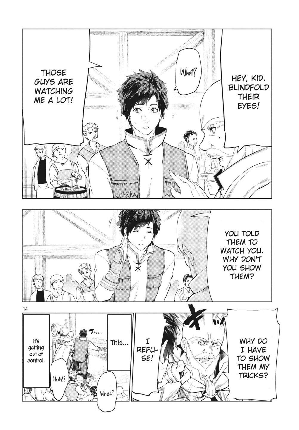The Slow Second Life of a Dismissed Dark Soldier (age 30) Chapter 10.1 - Page 14 in English