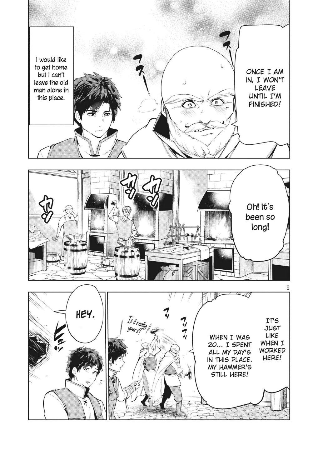The Slow Second Life of a Dismissed Dark Soldier (age 30) Chapter 10.1 - Page 9 in English