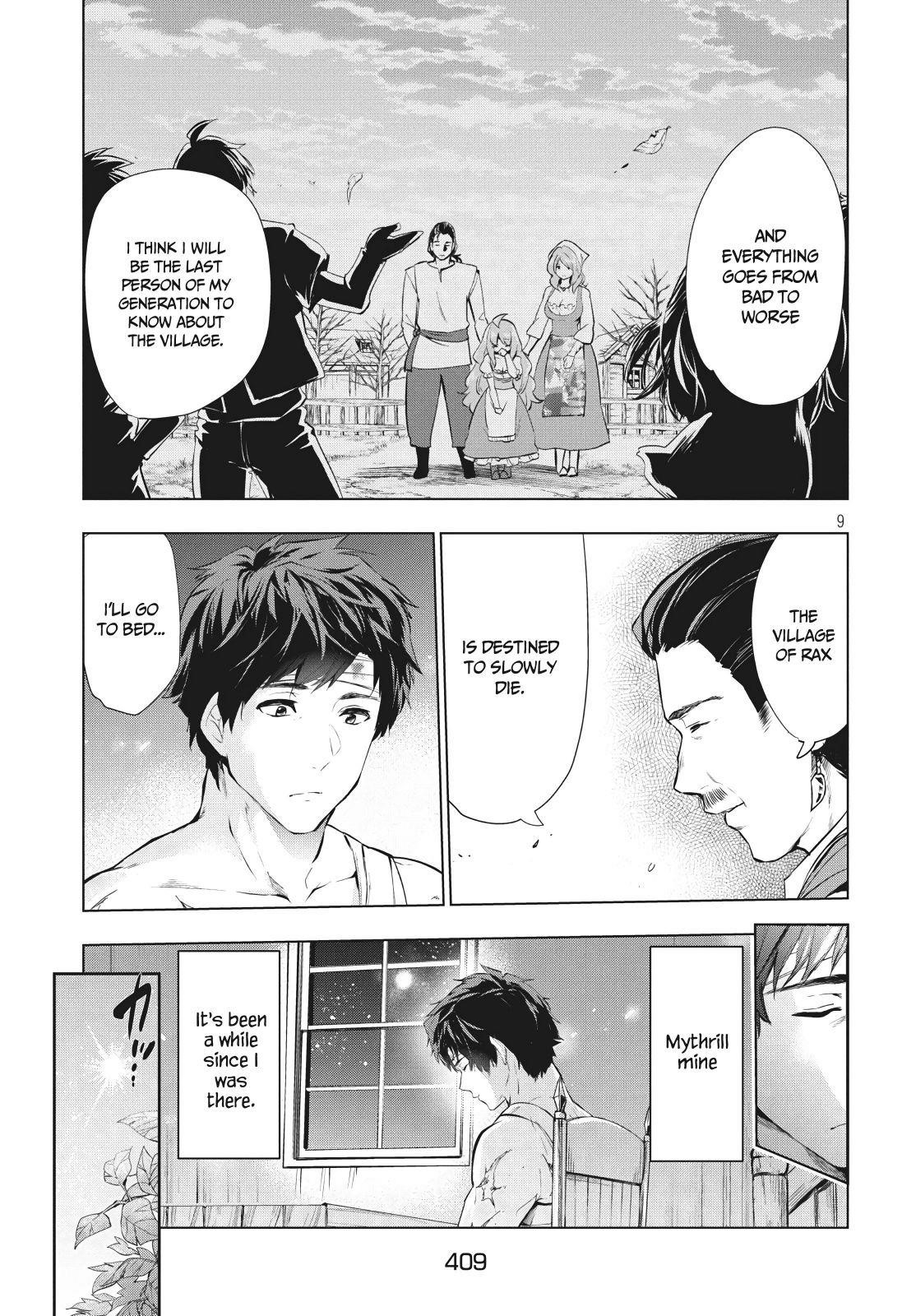 The Slow Second Life of a Dismissed Dark Soldier (age 30) Chapter 5.1 - Page 9 in English