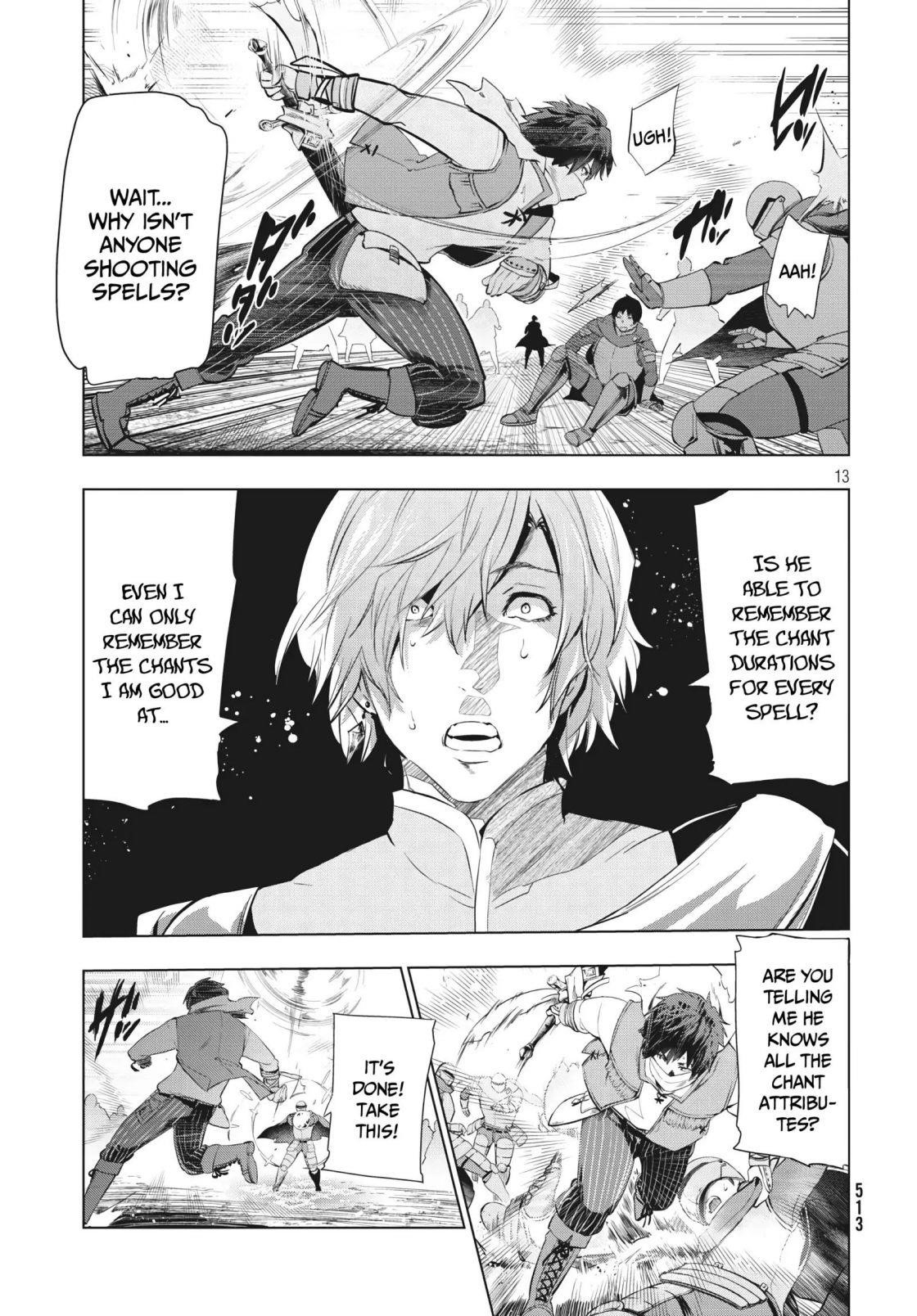 The Slow Second Life of a Dismissed Dark Soldier (age 30) Chapter 6.1 - Page 12 in English