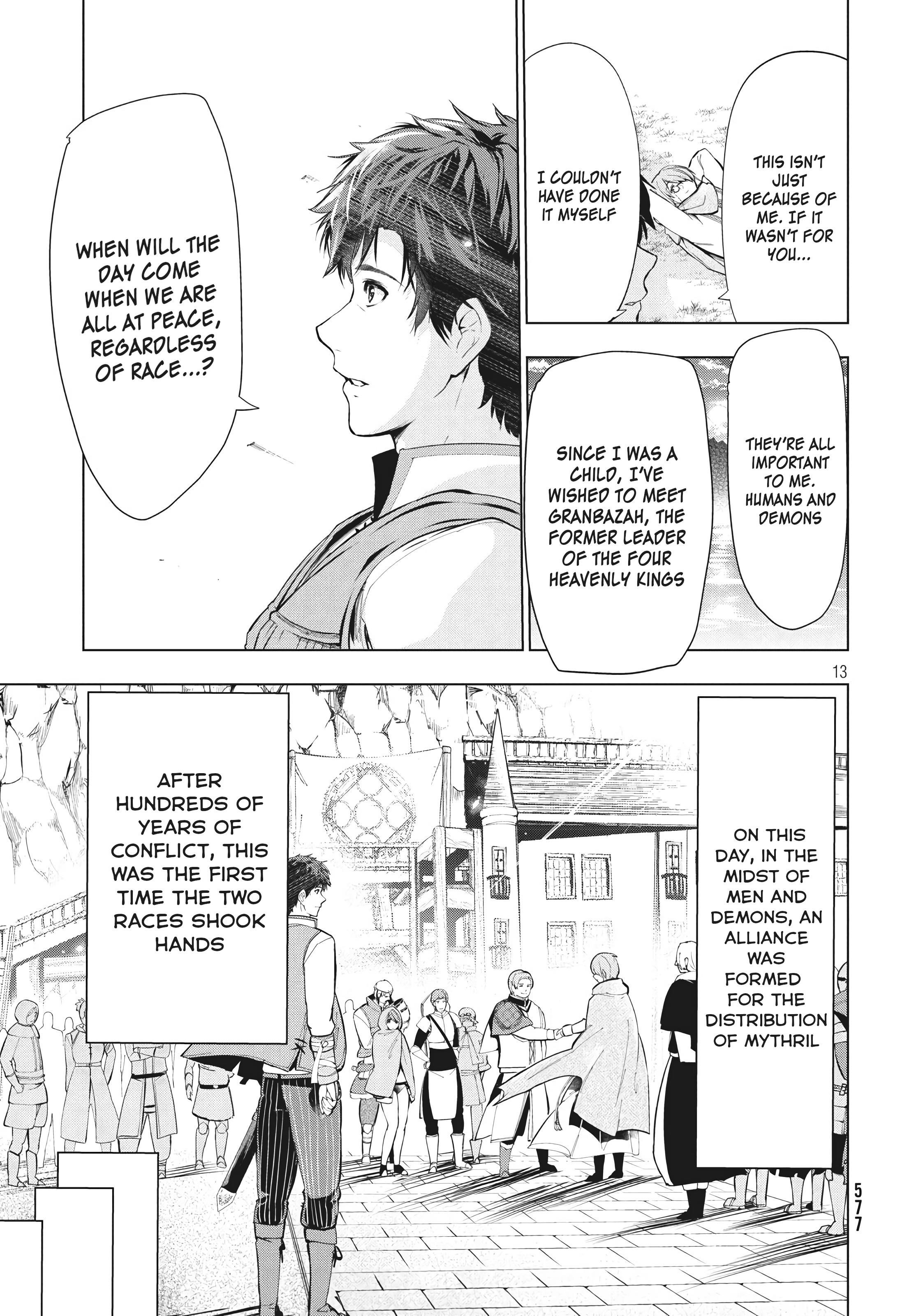 The Slow Second Life of a Dismissed Dark Soldier (age 30) Chapter 9.1 - Page 12 in English