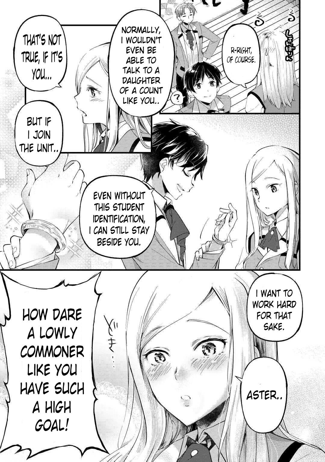 Ochikobore “1” Mahou Tsukai wa, Kyou mo Muishiki ni Cheat wo Tsukau Chapter 1 - Page 11 in English