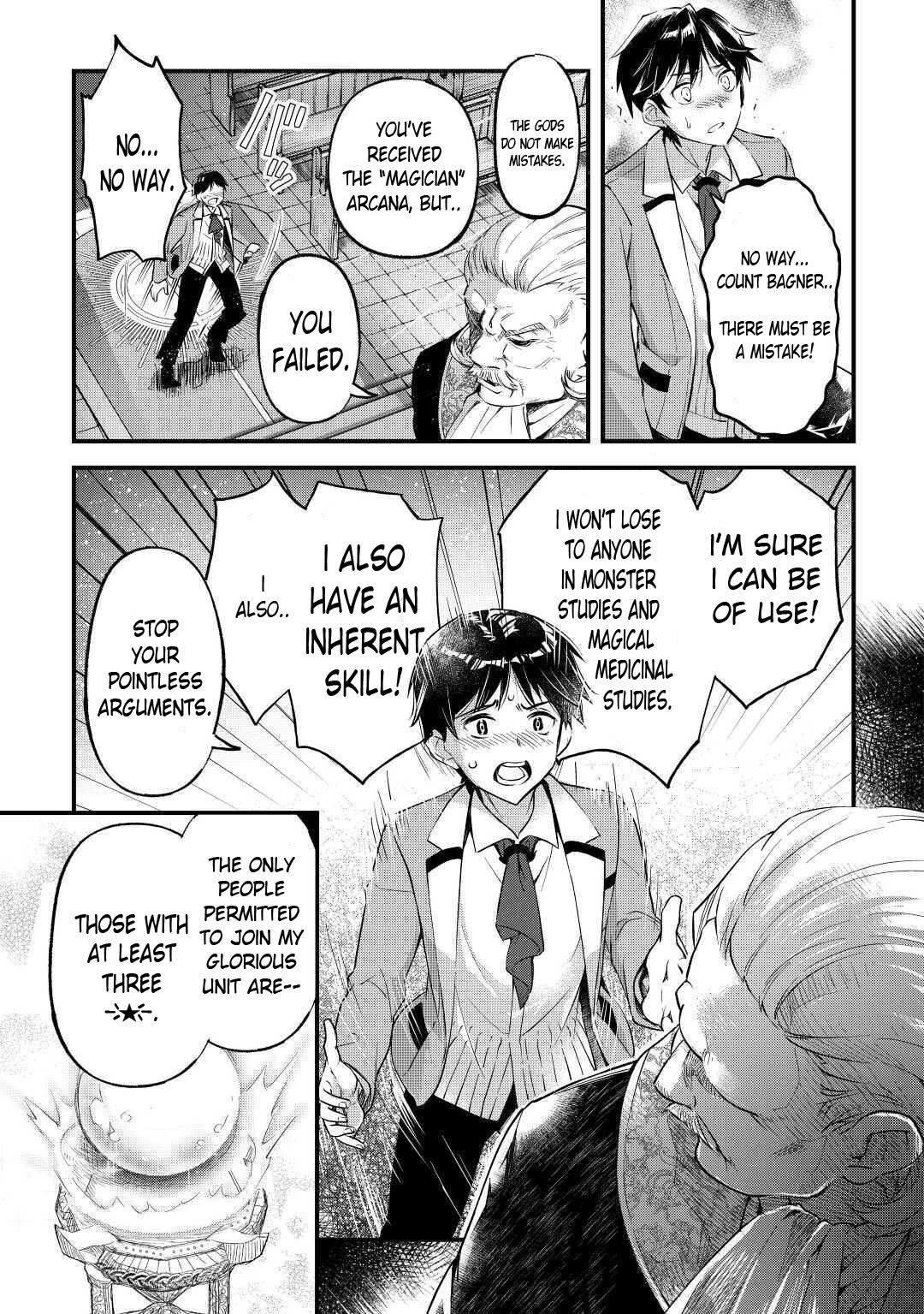 Ochikobore “1” Mahou Tsukai wa, Kyou mo Muishiki ni Cheat wo Tsukau Chapter 1 - Page 15 in English