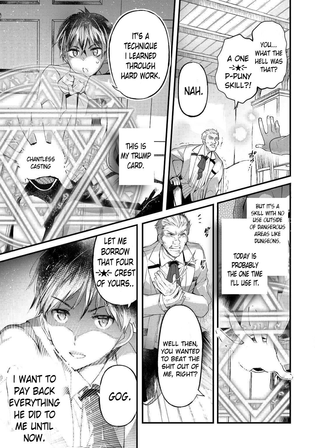Ochikobore “1” Mahou Tsukai wa, Kyou mo Muishiki ni Cheat wo Tsukau Chapter 1 - Page 25 in English