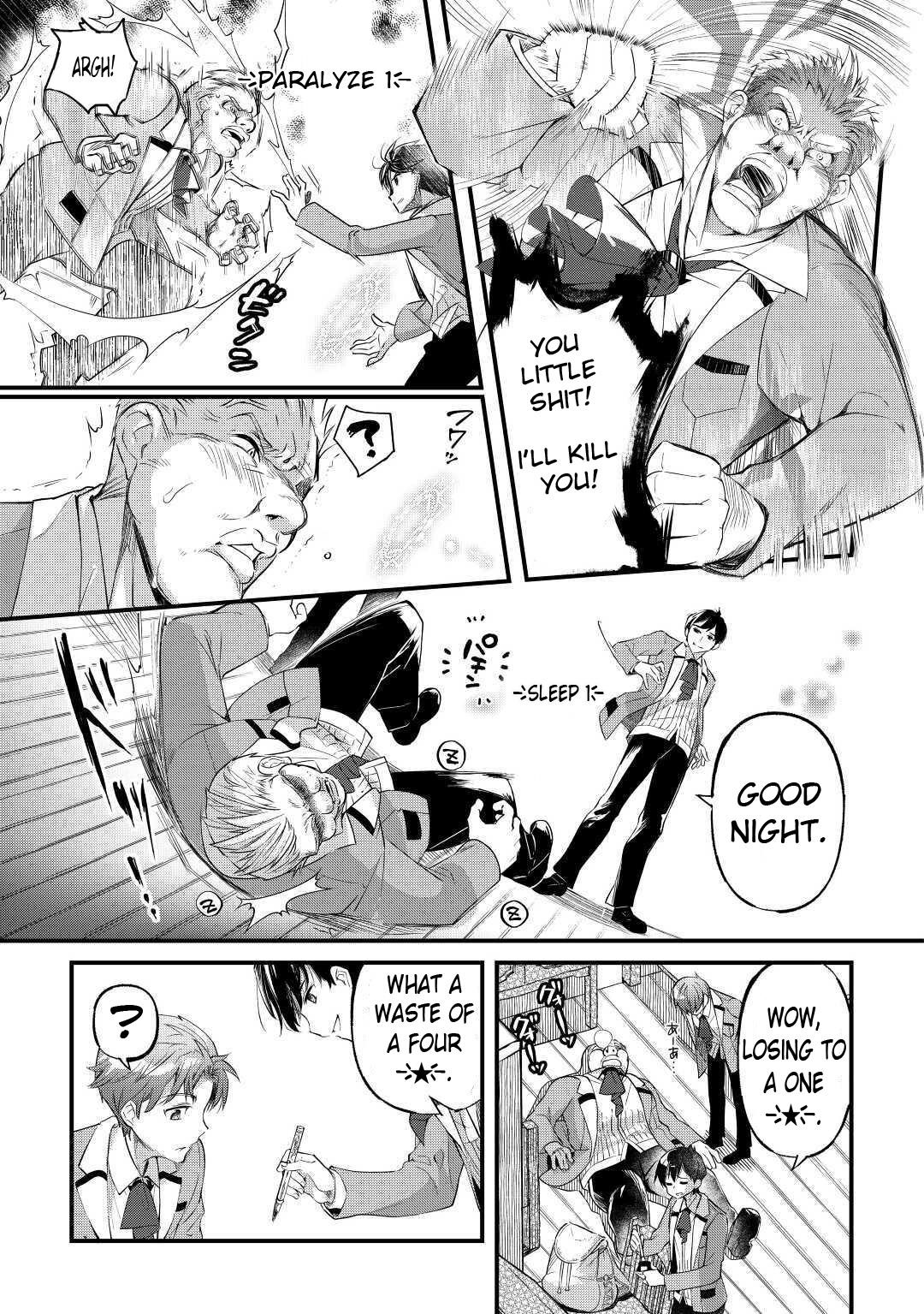 Ochikobore “1” Mahou Tsukai wa, Kyou mo Muishiki ni Cheat wo Tsukau Chapter 1 - Page 27 in English