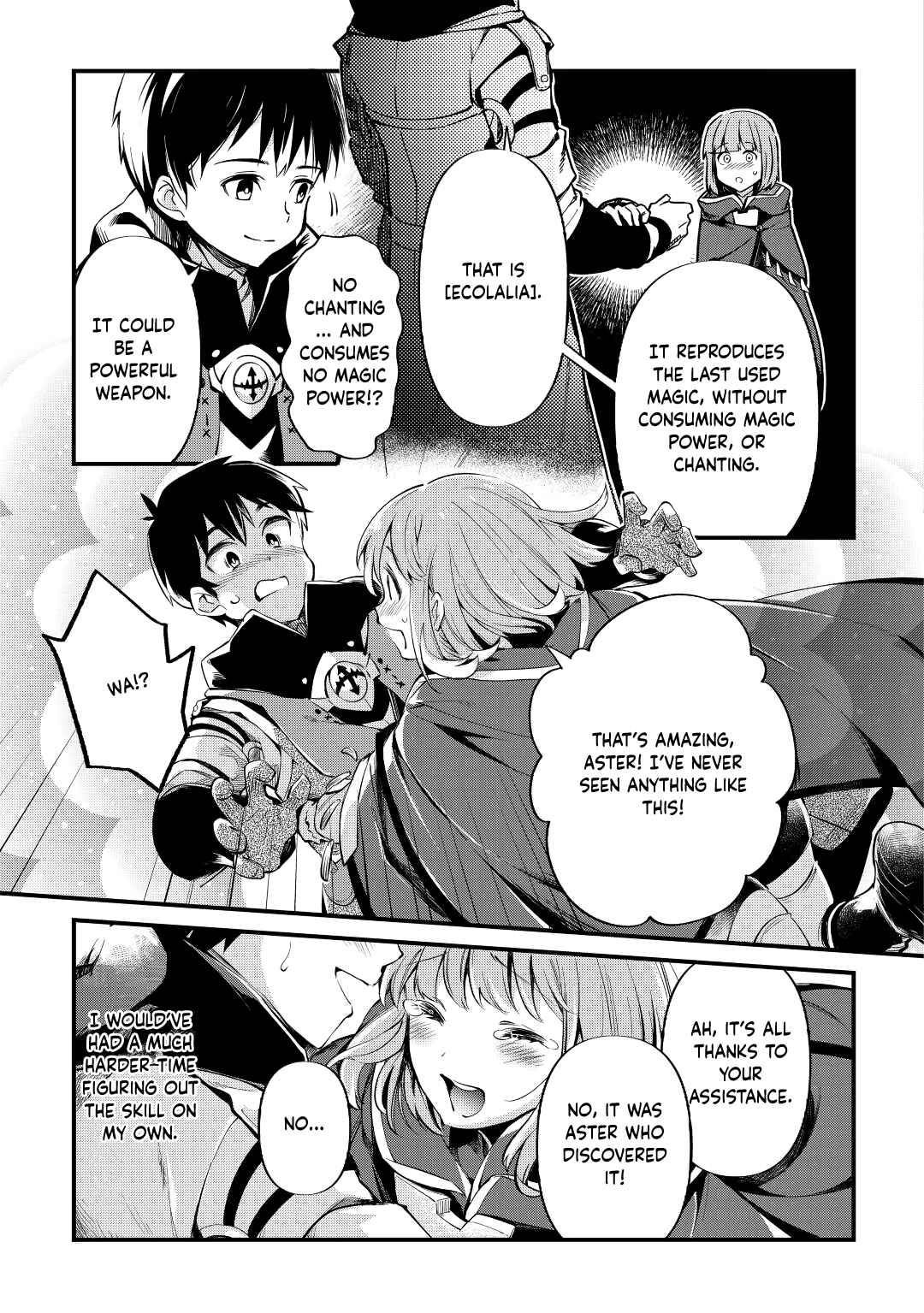 Ochikobore “1” Mahou Tsukai wa, Kyou mo Muishiki ni Cheat wo Tsukau Chapter 10 - Page 13 in English