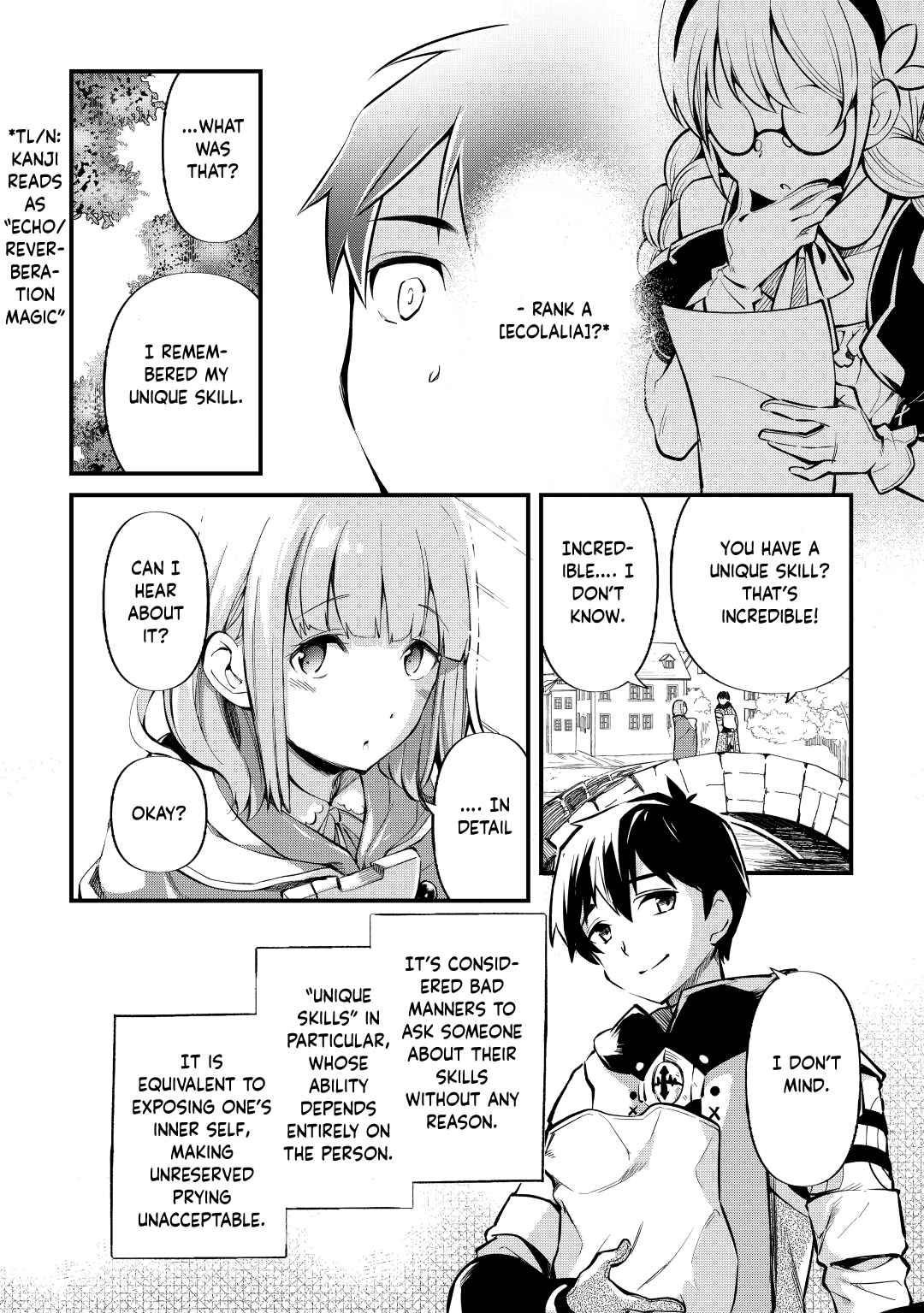 Ochikobore “1” Mahou Tsukai wa, Kyou mo Muishiki ni Cheat wo Tsukau Chapter 10 - Page 4 in English