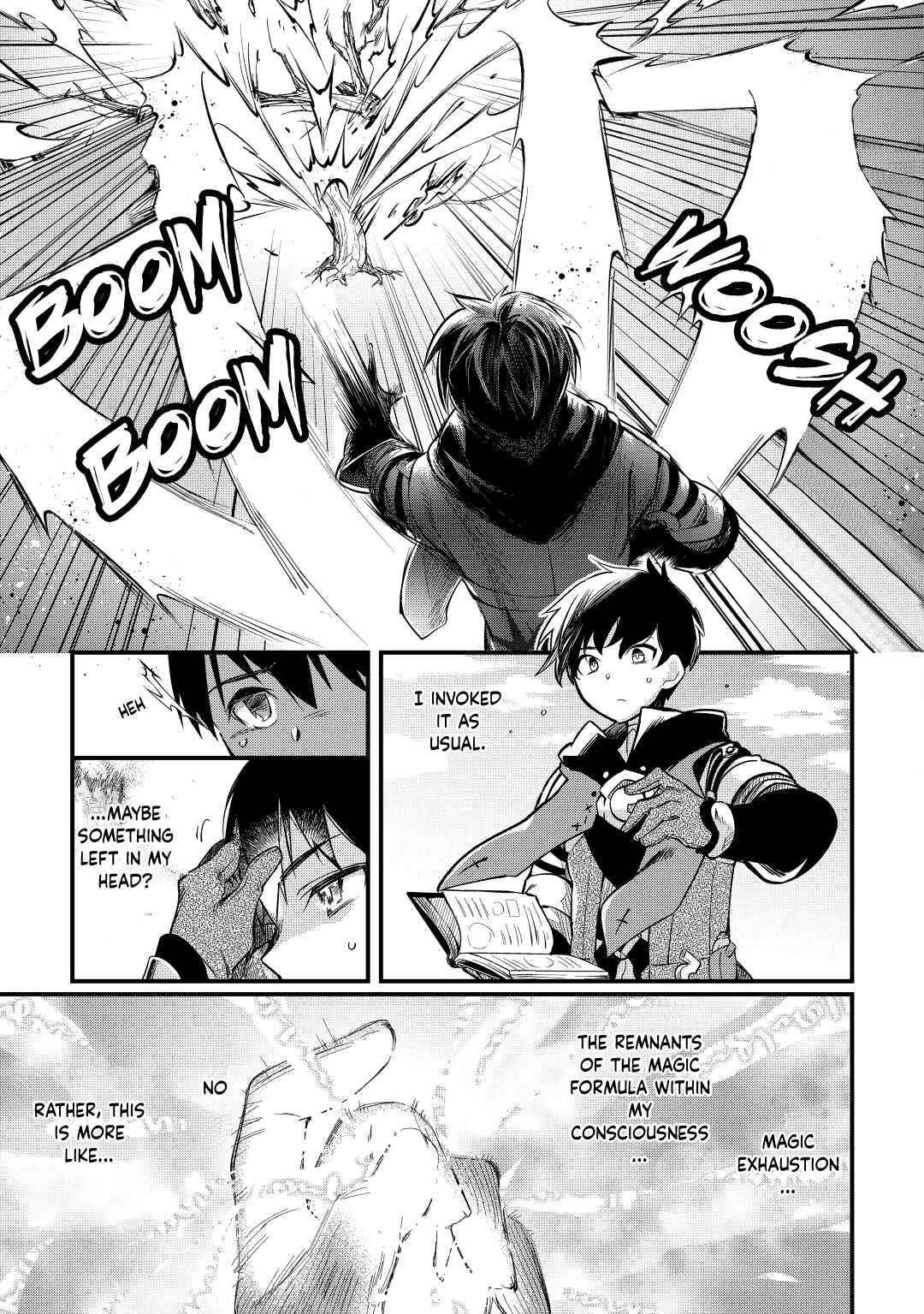 Ochikobore “1” Mahou Tsukai wa, Kyou mo Muishiki ni Cheat wo Tsukau Chapter 10 - Page 9 in English