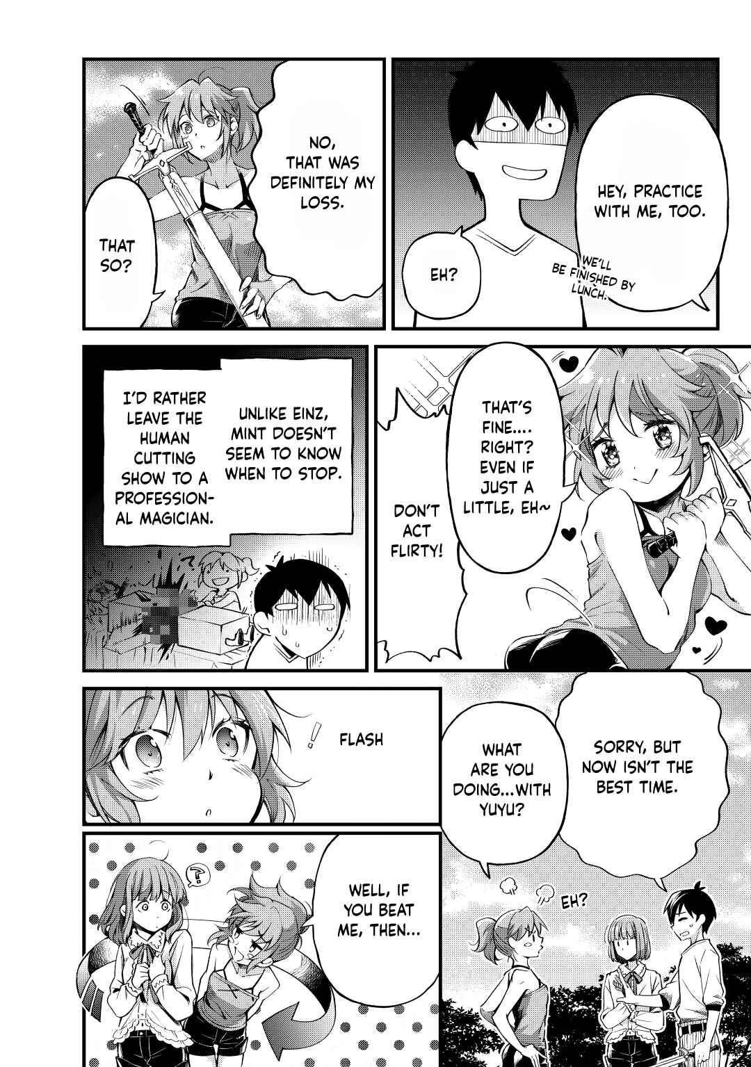 Ochikobore “1” Mahou Tsukai wa, Kyou mo Muishiki ni Cheat wo Tsukau Chapter 12 - Page 10 in English