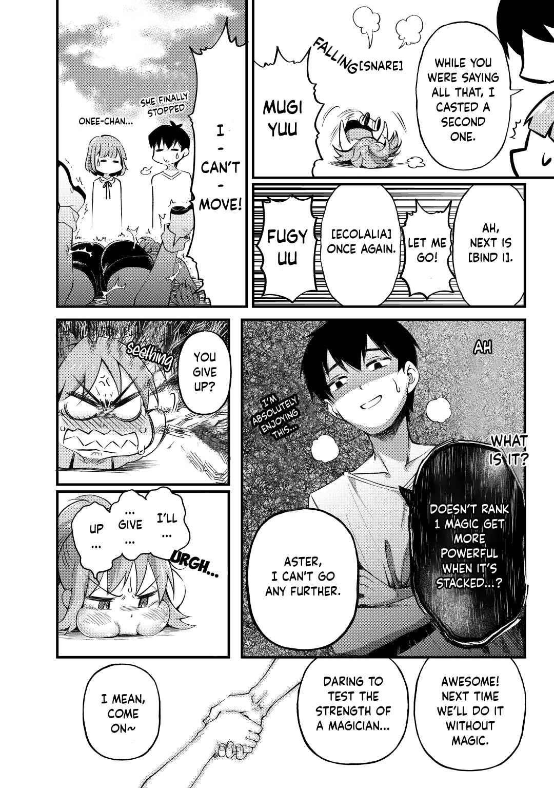 Ochikobore “1” Mahou Tsukai wa, Kyou mo Muishiki ni Cheat wo Tsukau Chapter 12 - Page 16 in English