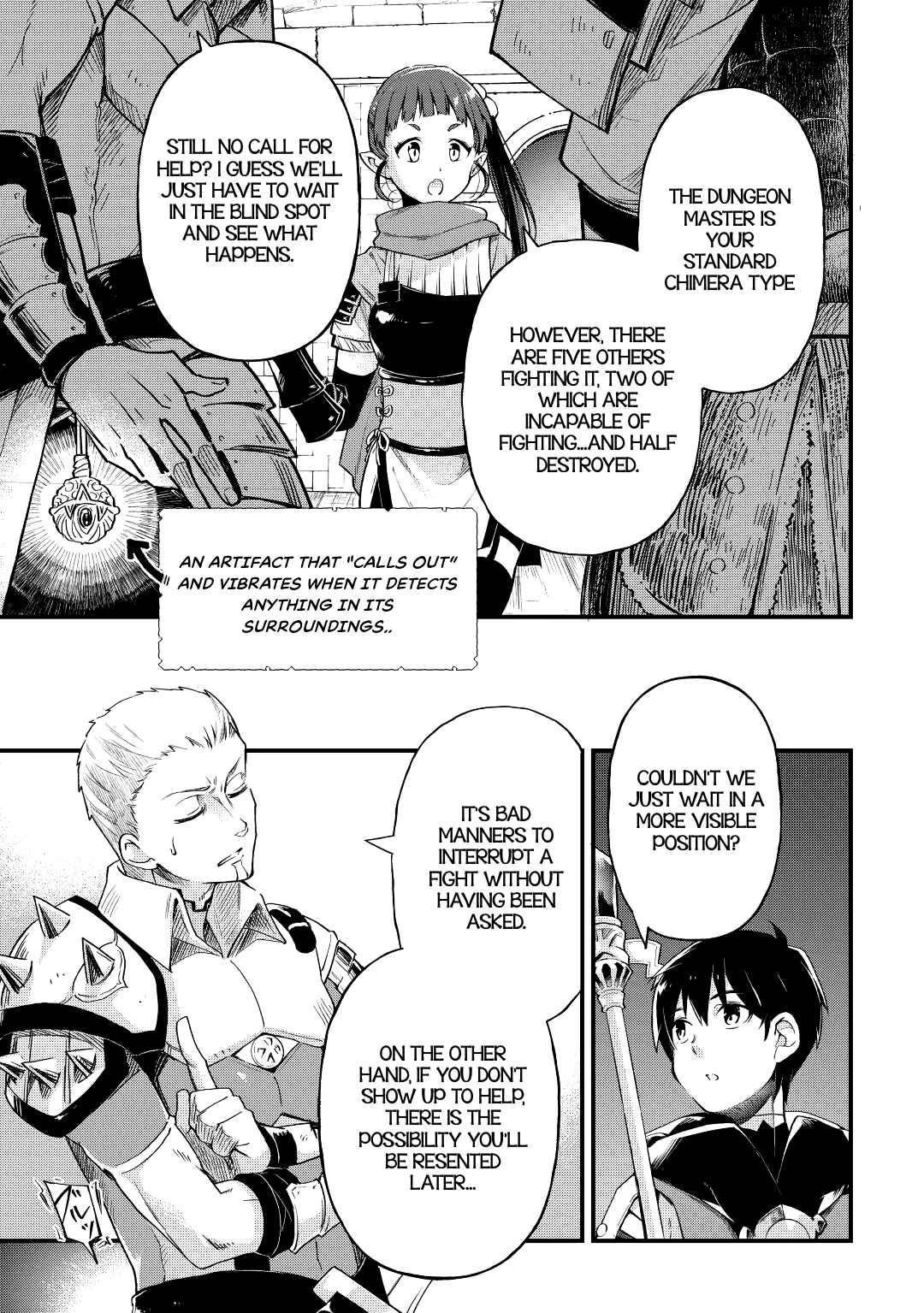 Ochikobore “1” Mahou Tsukai wa, Kyou mo Muishiki ni Cheat wo Tsukau Chapter 13 - Page 11 in English