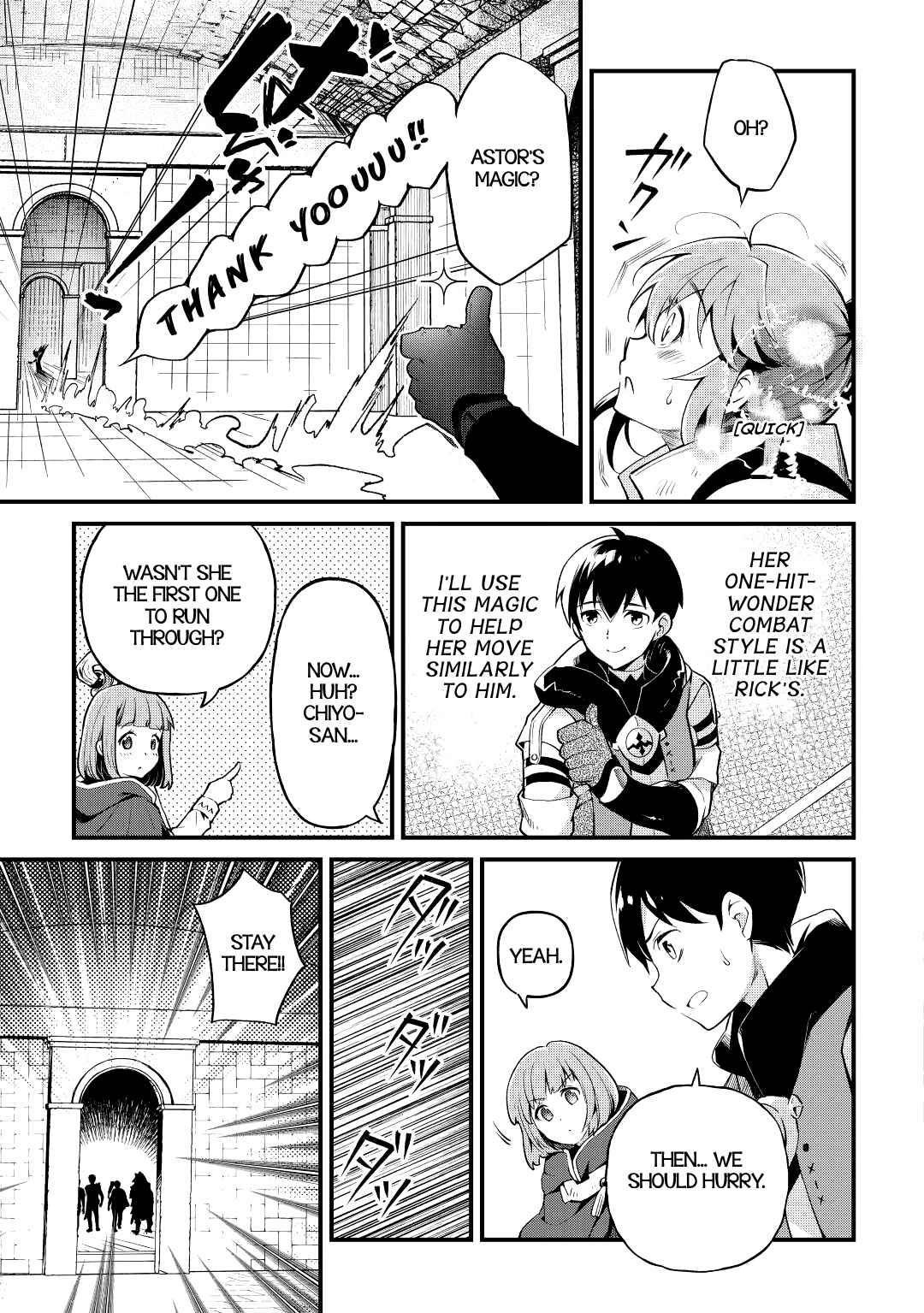 Ochikobore “1” Mahou Tsukai wa, Kyou mo Muishiki ni Cheat wo Tsukau Chapter 13 - Page 13 in English