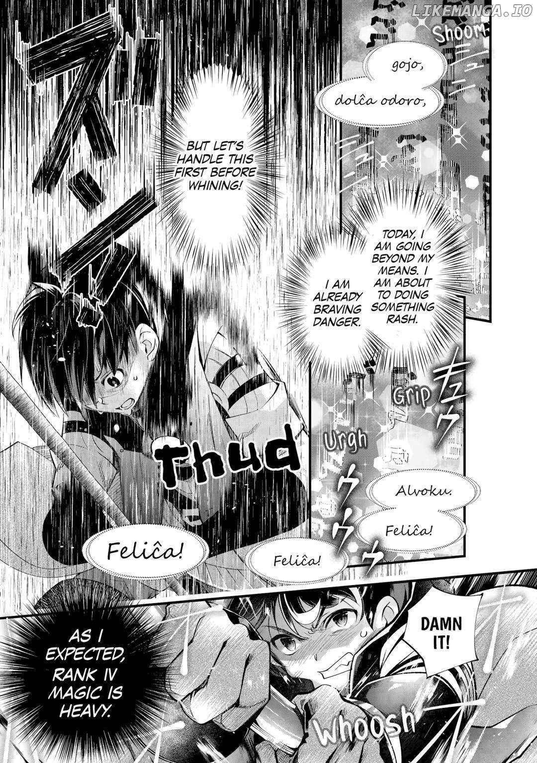 Ochikobore “1” Mahou Tsukai wa, Kyou mo Muishiki ni Cheat wo Tsukau Chapter 18 - Page 3 in English