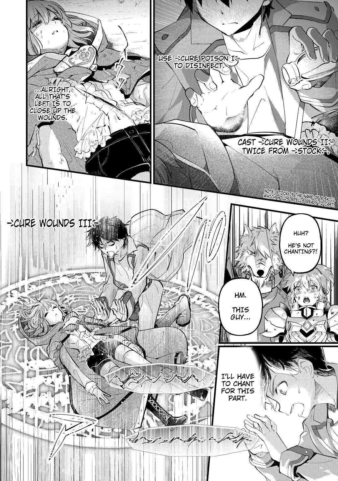 Ochikobore “1” Mahou Tsukai wa, Kyou mo Muishiki ni Cheat wo Tsukau Chapter 2 - Page 12 in English