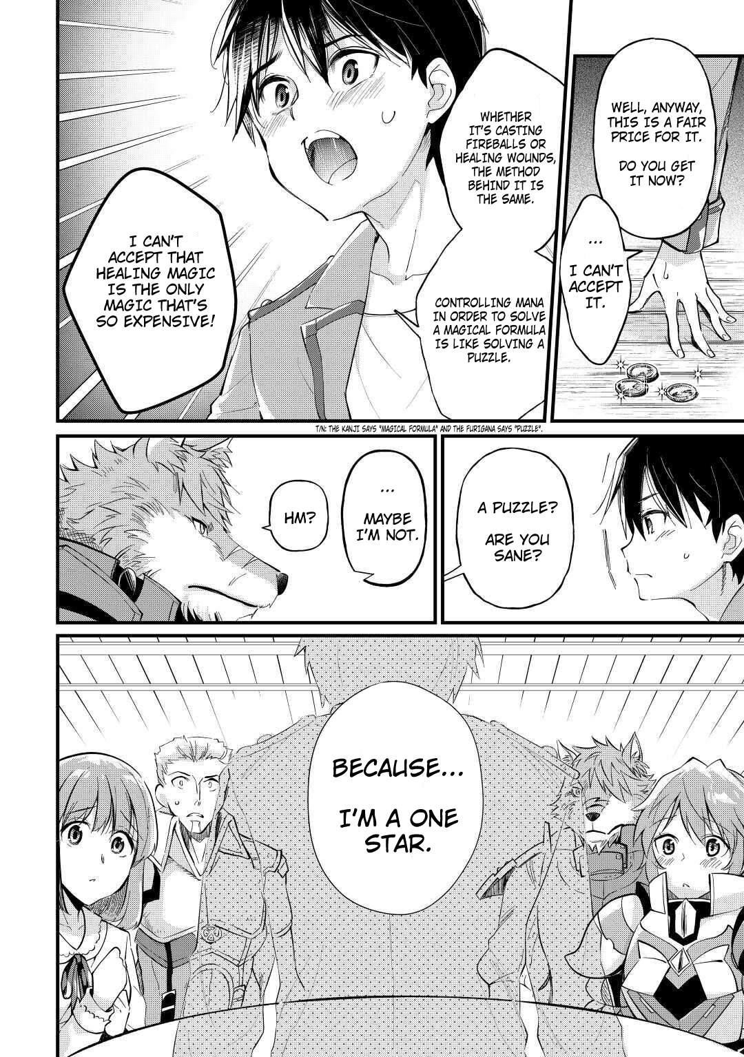 Ochikobore “1” Mahou Tsukai wa, Kyou mo Muishiki ni Cheat wo Tsukau Chapter 2 - Page 20 in English