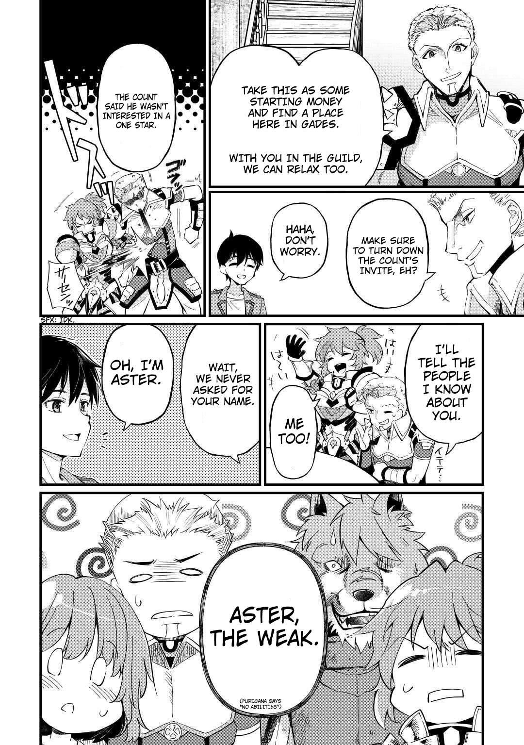 Ochikobore “1” Mahou Tsukai wa, Kyou mo Muishiki ni Cheat wo Tsukau Chapter 2 - Page 24 in English