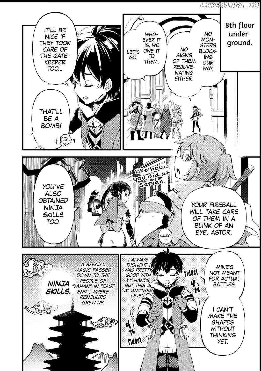 Ochikobore “1” Mahou Tsukai wa, Kyou mo Muishiki ni Cheat wo Tsukau Chapter 22 - Page 24 in English
