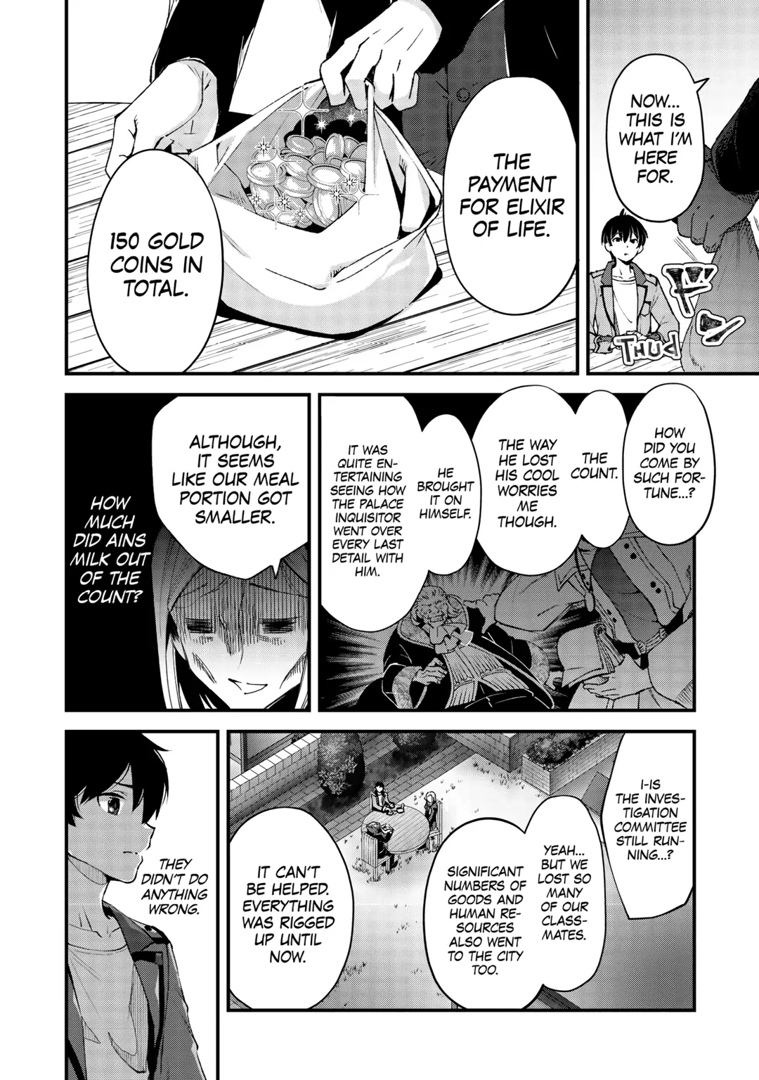 Ochikobore “1” Mahou Tsukai wa, Kyou mo Muishiki ni Cheat wo Tsukau Chapter 28 - Page 12 in English