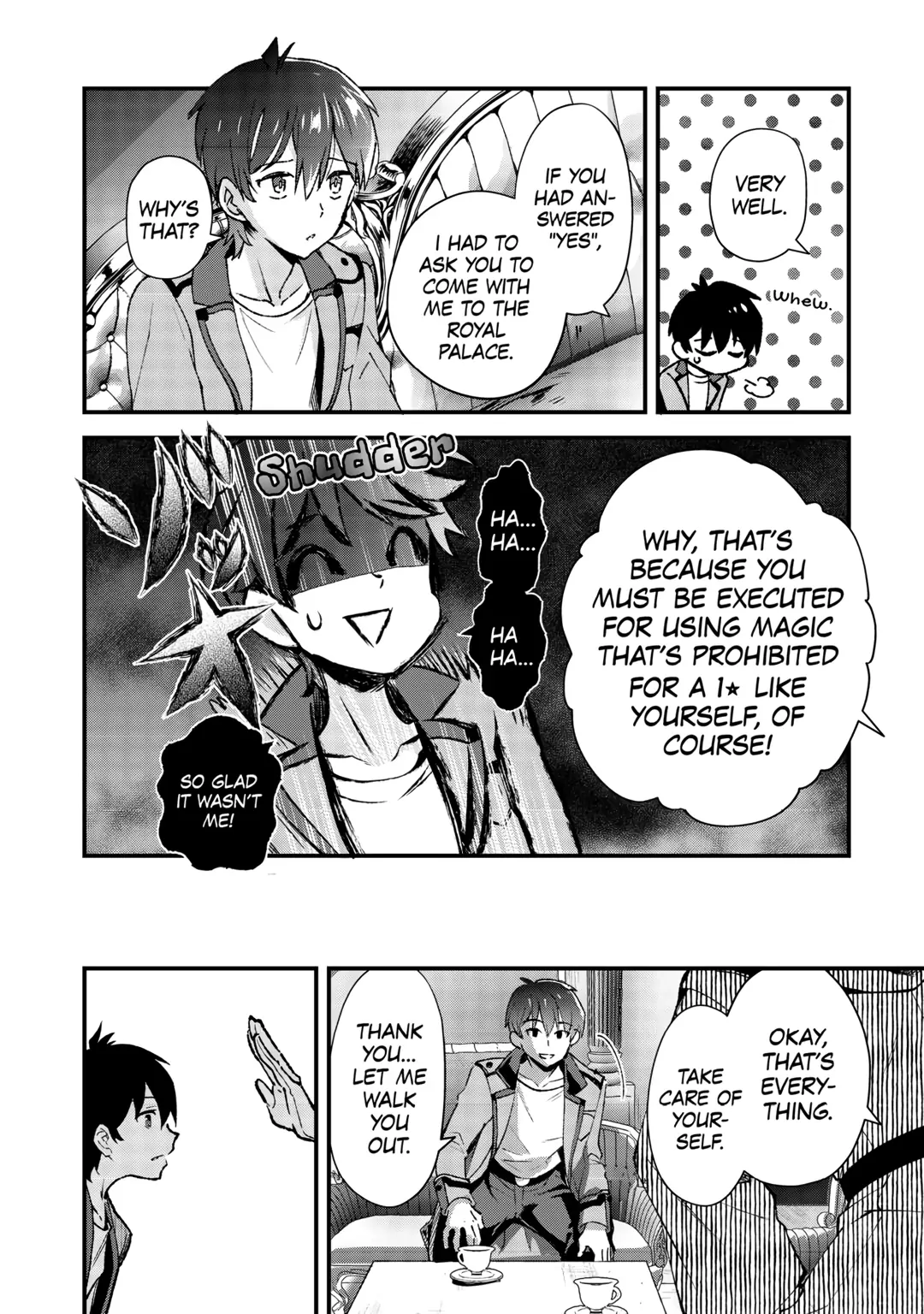 Ochikobore “1” Mahou Tsukai wa, Kyou mo Muishiki ni Cheat wo Tsukau Chapter 28 - Page 6 in English