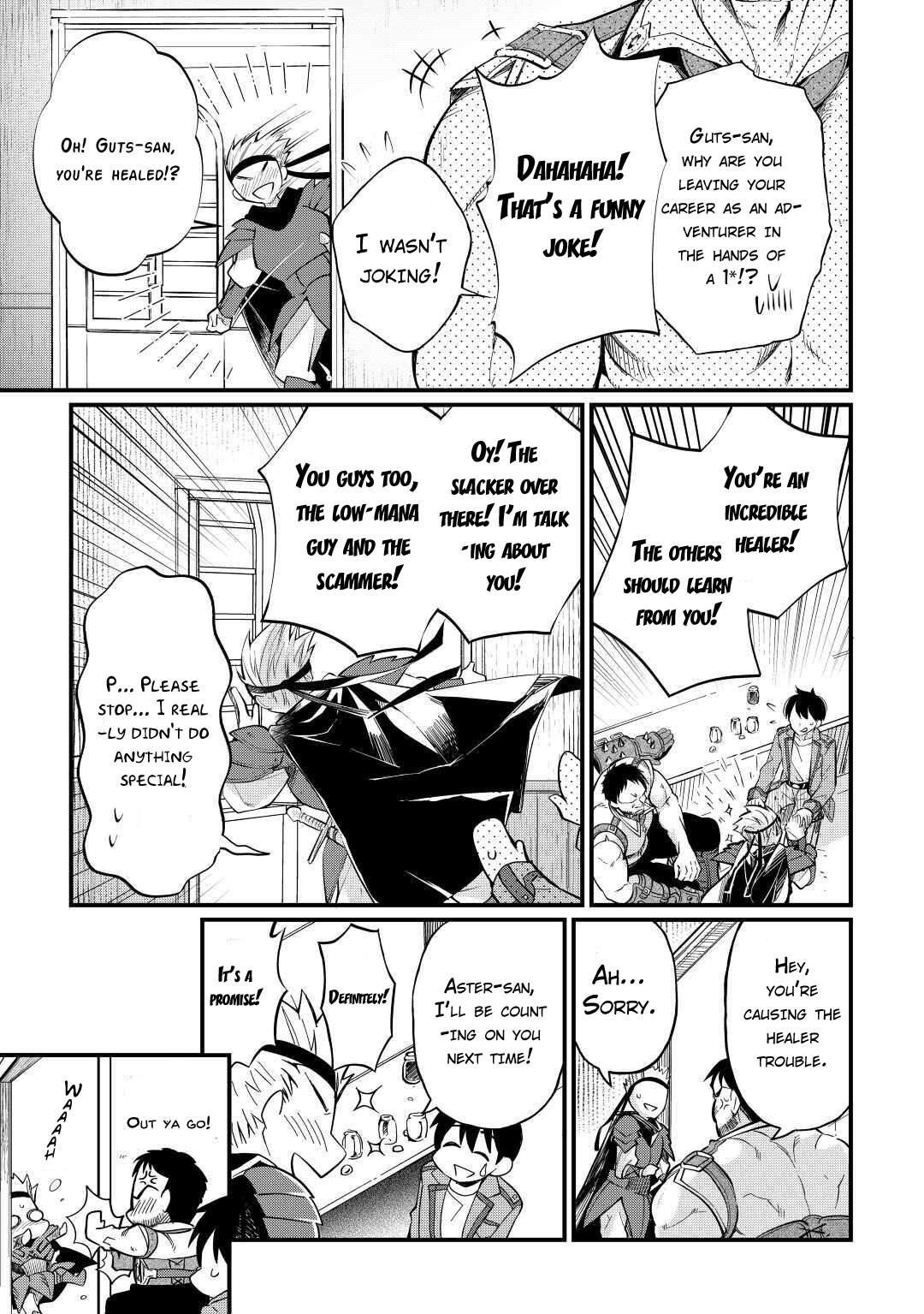 Ochikobore “1” Mahou Tsukai wa, Kyou mo Muishiki ni Cheat wo Tsukau Chapter 3 - Page 9 in English