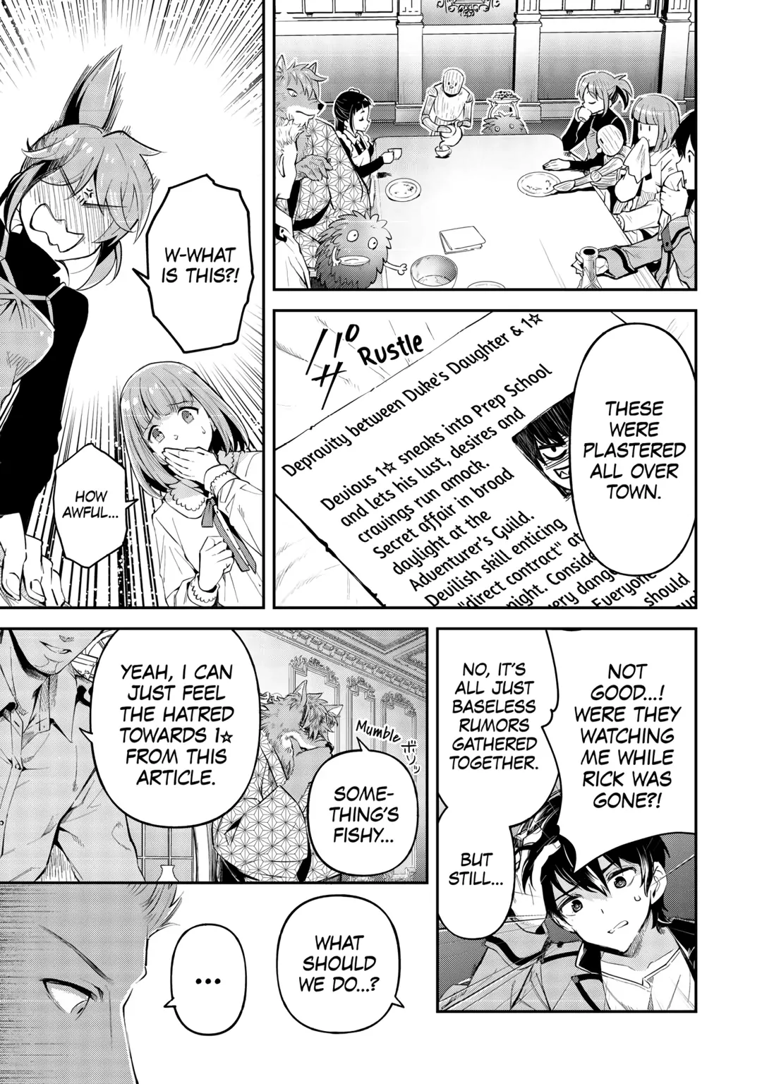 Ochikobore “1” Mahou Tsukai wa, Kyou mo Muishiki ni Cheat wo Tsukau Chapter 30 - Page 7 in English