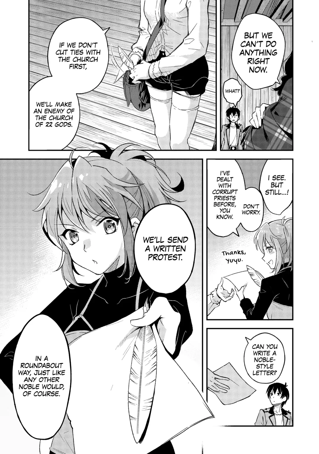 Ochikobore “1” Mahou Tsukai wa, Kyou mo Muishiki ni Cheat wo Tsukau Chapter 34 - Page 15 in English