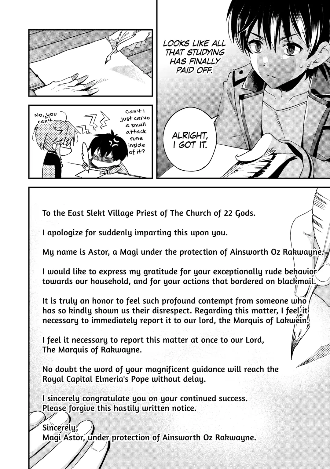 Ochikobore “1” Mahou Tsukai wa, Kyou mo Muishiki ni Cheat wo Tsukau Chapter 34 - Page 16 in English