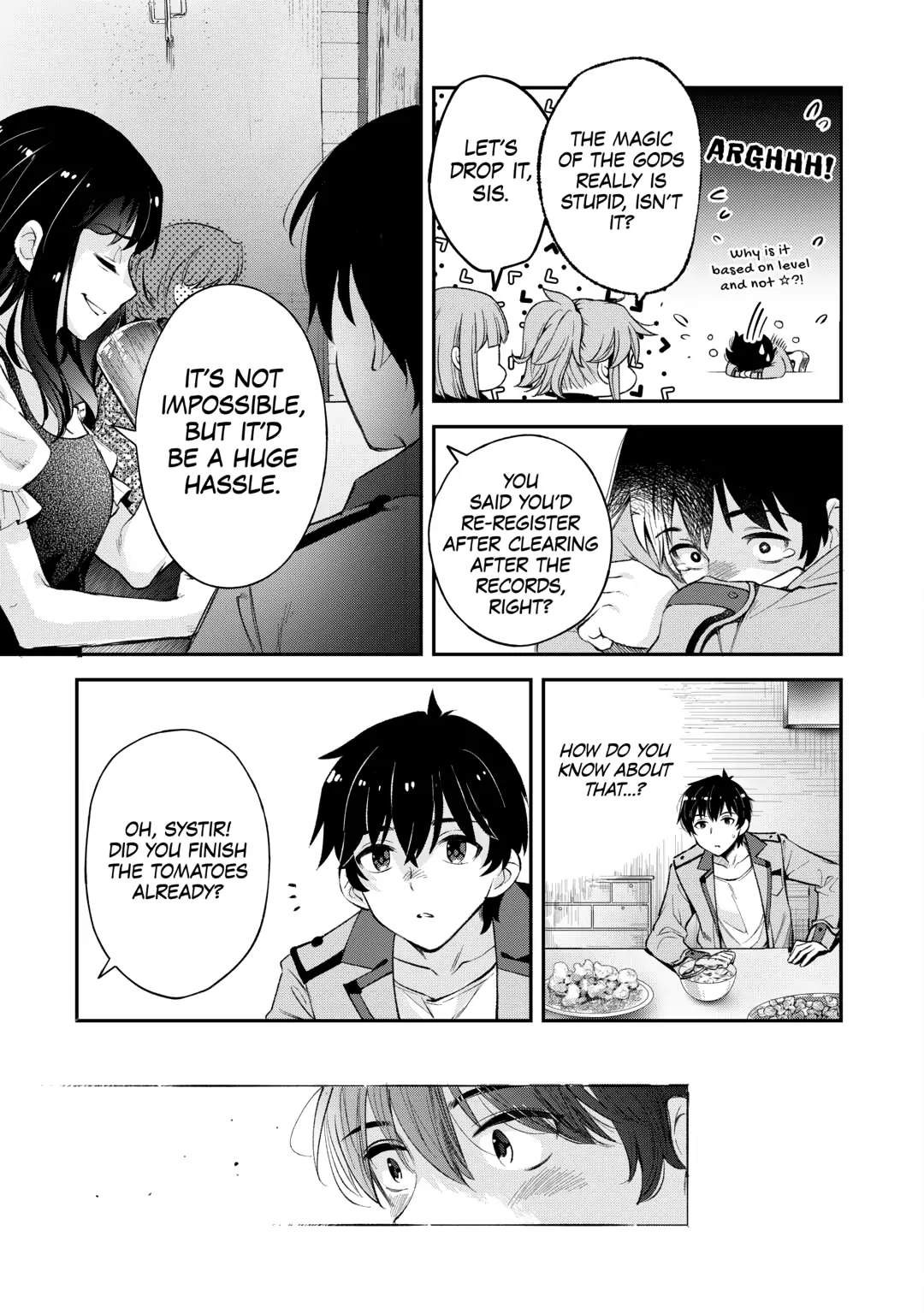 Ochikobore “1” Mahou Tsukai wa, Kyou mo Muishiki ni Cheat wo Tsukau Chapter 35 - Page 11 in English
