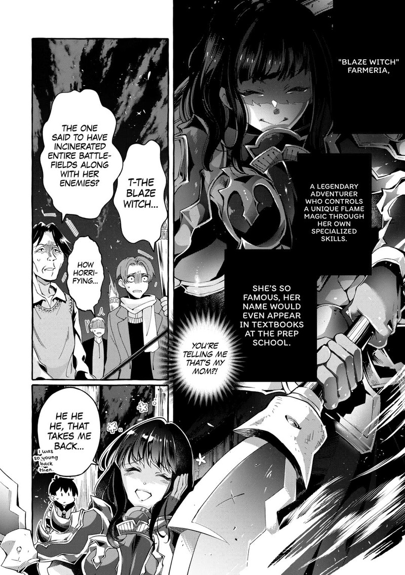 Ochikobore “1” Mahou Tsukai wa, Kyou mo Muishiki ni Cheat wo Tsukau Chapter 37 - Page 8 in English