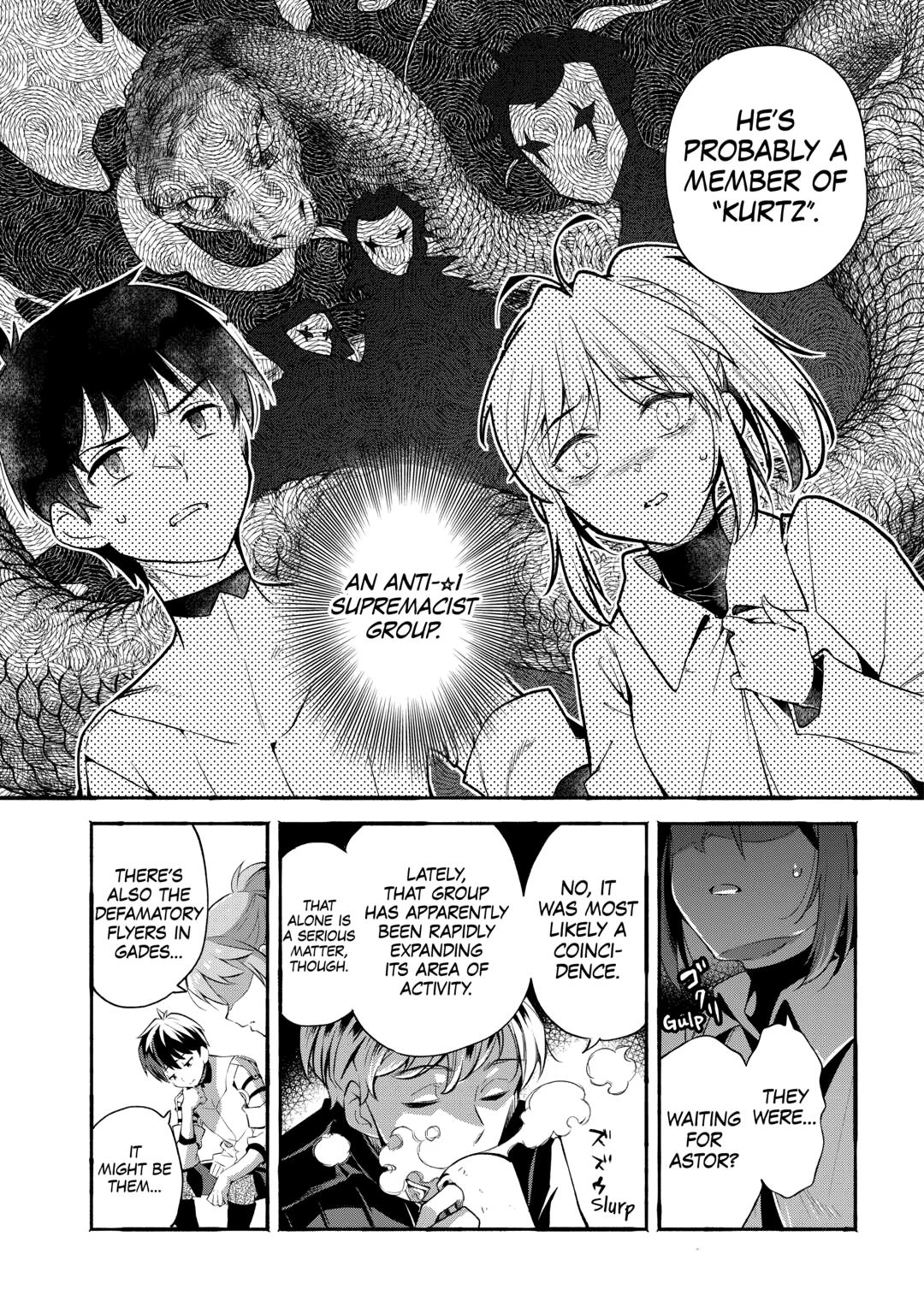 Ochikobore “1” Mahou Tsukai wa, Kyou mo Muishiki ni Cheat wo Tsukau Chapter 38 - Page 13 in English