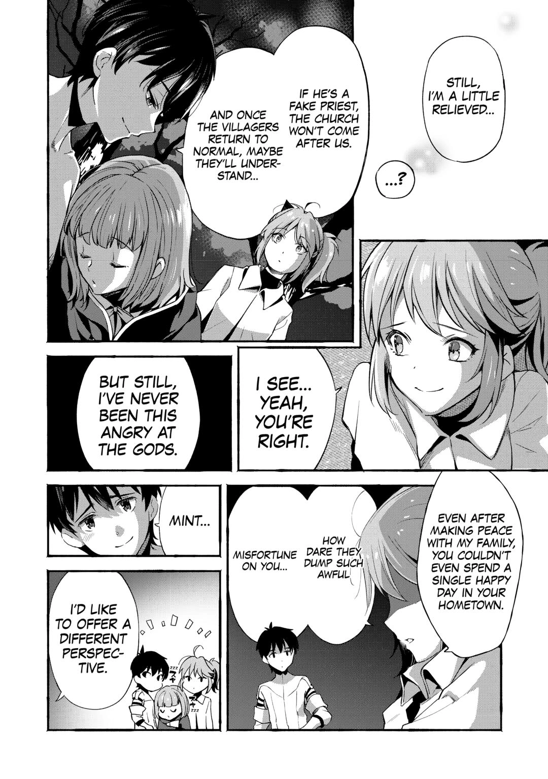 Ochikobore “1” Mahou Tsukai wa, Kyou mo Muishiki ni Cheat wo Tsukau Chapter 38 - Page 14 in English