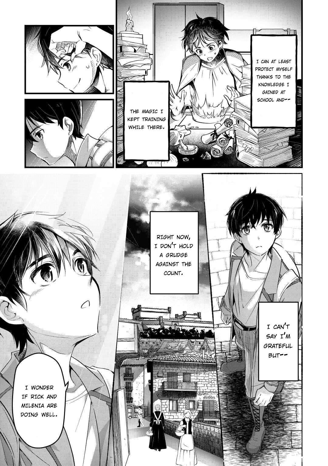 Ochikobore “1” Mahou Tsukai wa, Kyou mo Muishiki ni Cheat wo Tsukau Chapter 4 - Page 13 in English