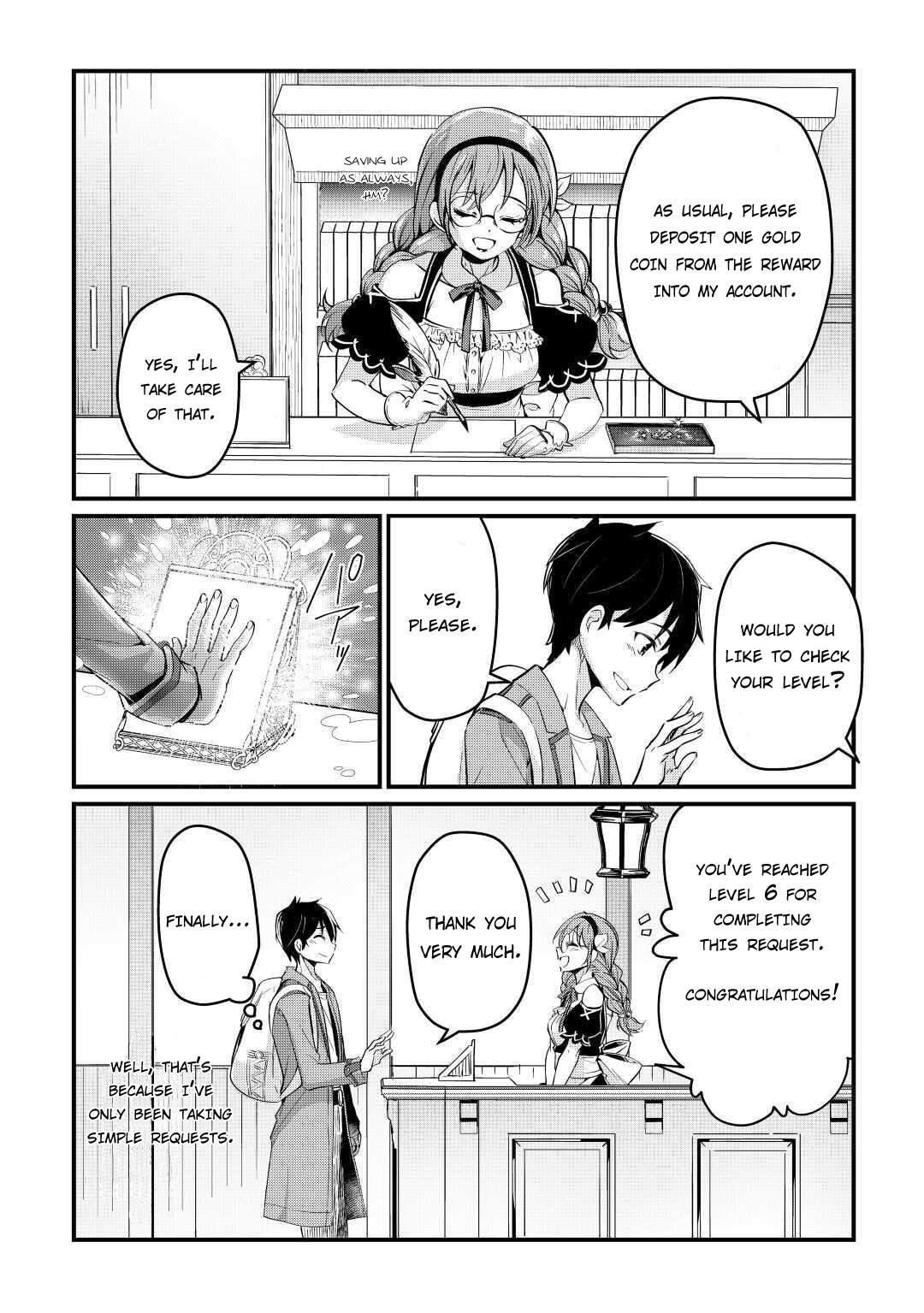 Ochikobore “1” Mahou Tsukai wa, Kyou mo Muishiki ni Cheat wo Tsukau Chapter 4 - Page 15 in English