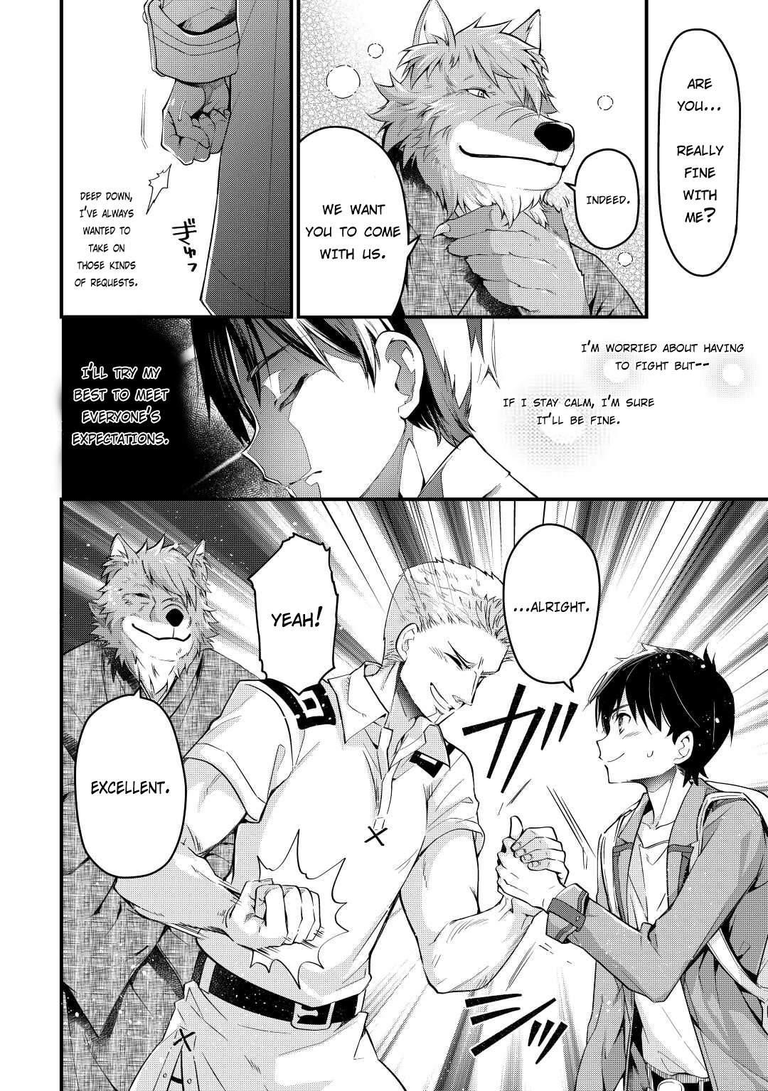 Ochikobore “1” Mahou Tsukai wa, Kyou mo Muishiki ni Cheat wo Tsukau Chapter 4 - Page 22 in English