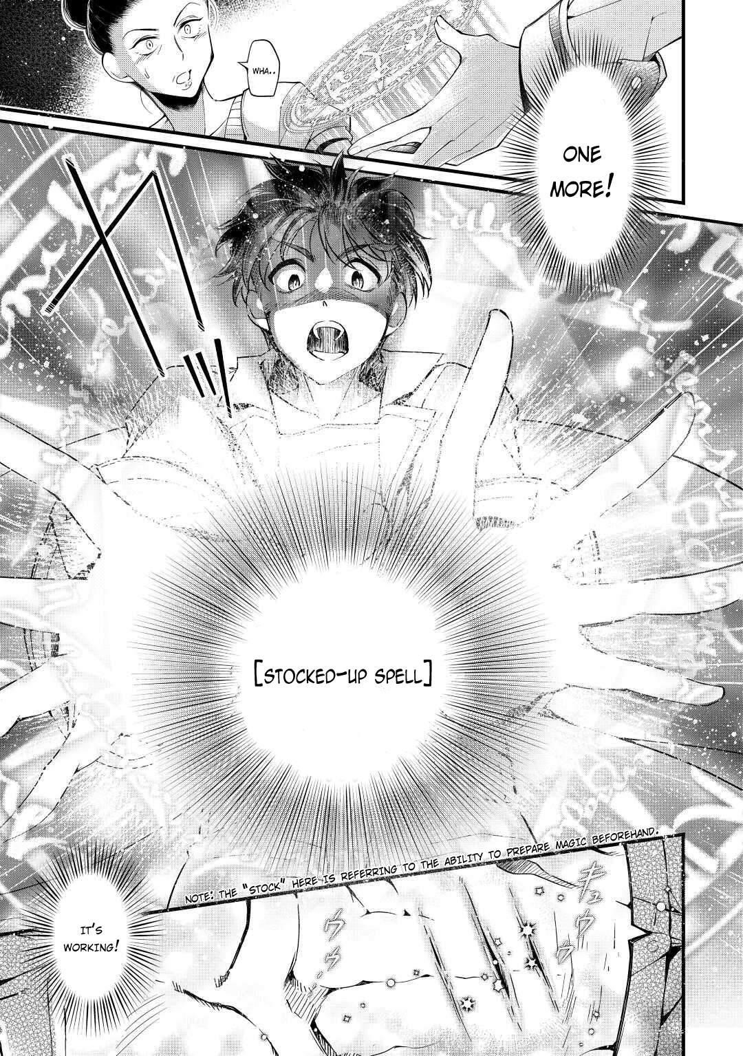Ochikobore “1” Mahou Tsukai wa, Kyou mo Muishiki ni Cheat wo Tsukau Chapter 4 - Page 5 in English