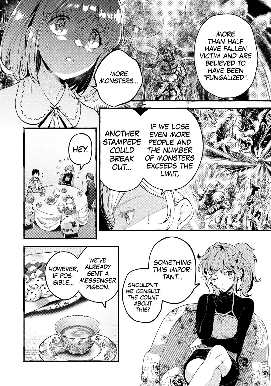 Ochikobore “1” Mahou Tsukai wa, Kyou mo Muishiki ni Cheat wo Tsukau Chapter 40 - Page 12 in English