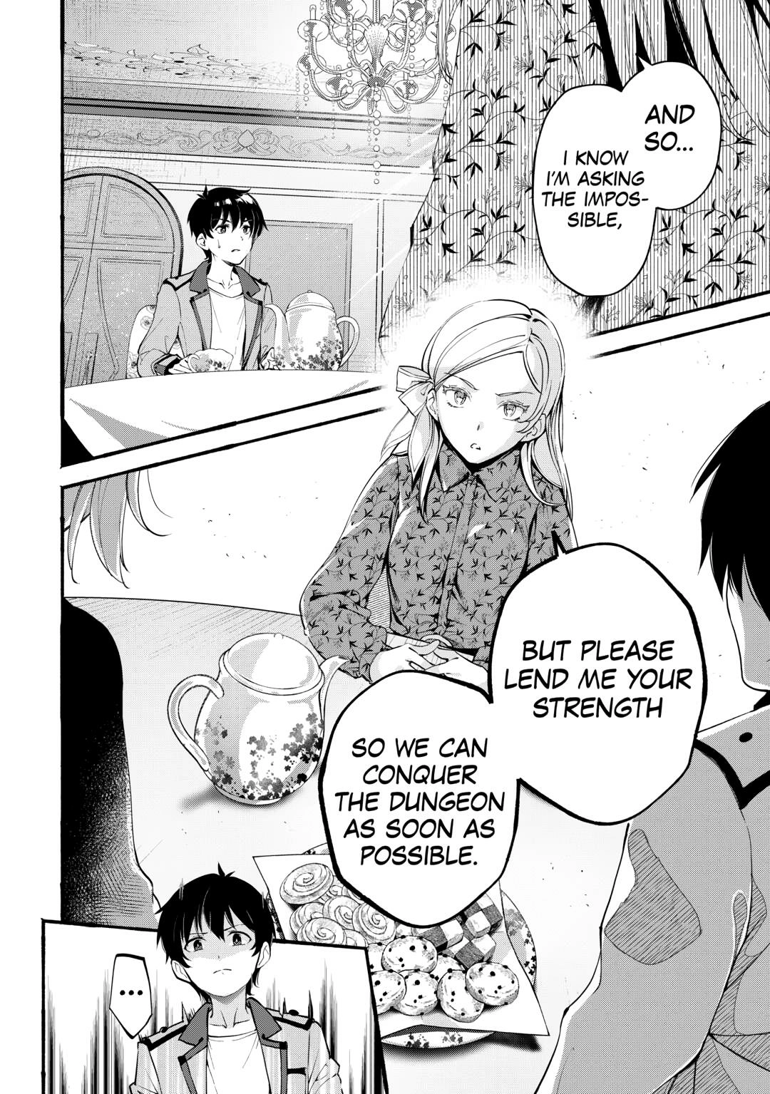 Ochikobore “1” Mahou Tsukai wa, Kyou mo Muishiki ni Cheat wo Tsukau Chapter 40 - Page 14 in English