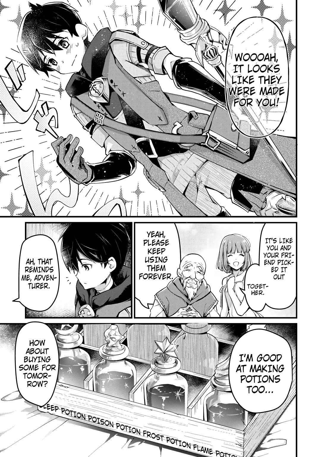 Ochikobore “1” Mahou Tsukai wa, Kyou mo Muishiki ni Cheat wo Tsukau Chapter 5 - Page 15 in English