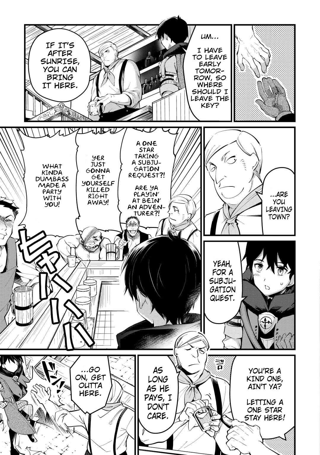 Ochikobore “1” Mahou Tsukai wa, Kyou mo Muishiki ni Cheat wo Tsukau Chapter 5 - Page 21 in English
