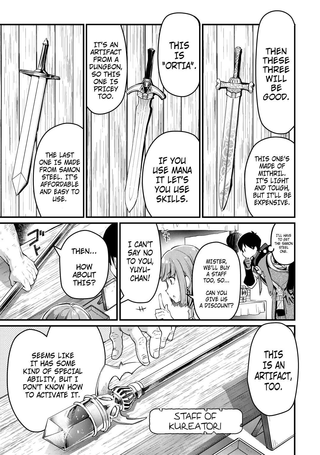 Ochikobore “1” Mahou Tsukai wa, Kyou mo Muishiki ni Cheat wo Tsukau Chapter 5 - Page 5 in English