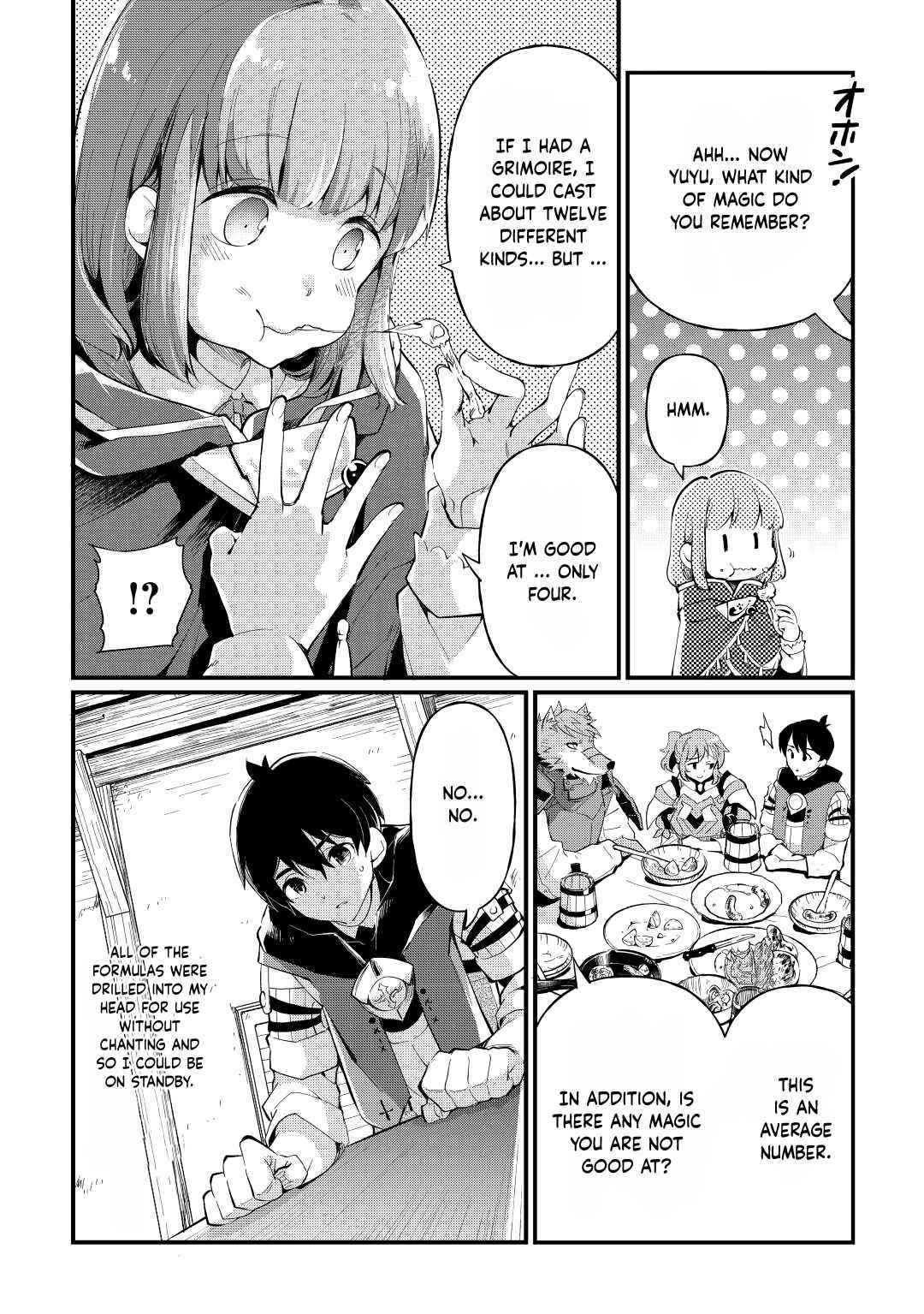Ochikobore “1” Mahou Tsukai wa, Kyou mo Muishiki ni Cheat wo Tsukau Chapter 7 - Page 10 in English