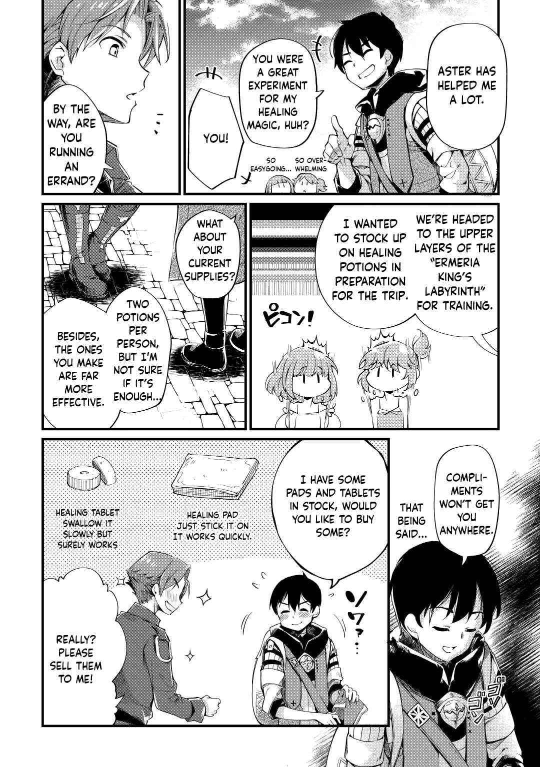 Ochikobore “1” Mahou Tsukai wa, Kyou mo Muishiki ni Cheat wo Tsukau Chapter 8 - Page 14 in English