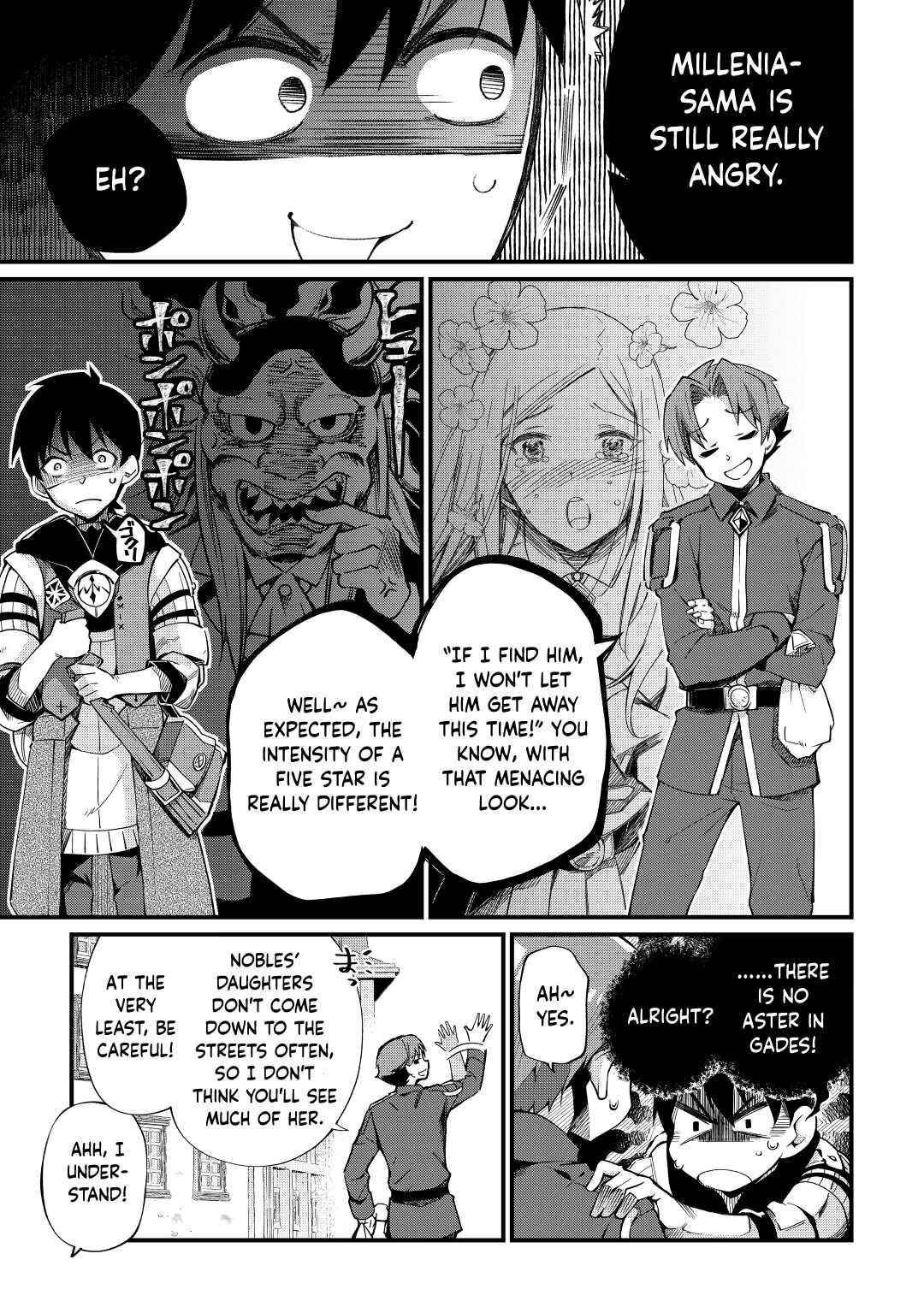 Ochikobore “1” Mahou Tsukai wa, Kyou mo Muishiki ni Cheat wo Tsukau Chapter 8 - Page 19 in English