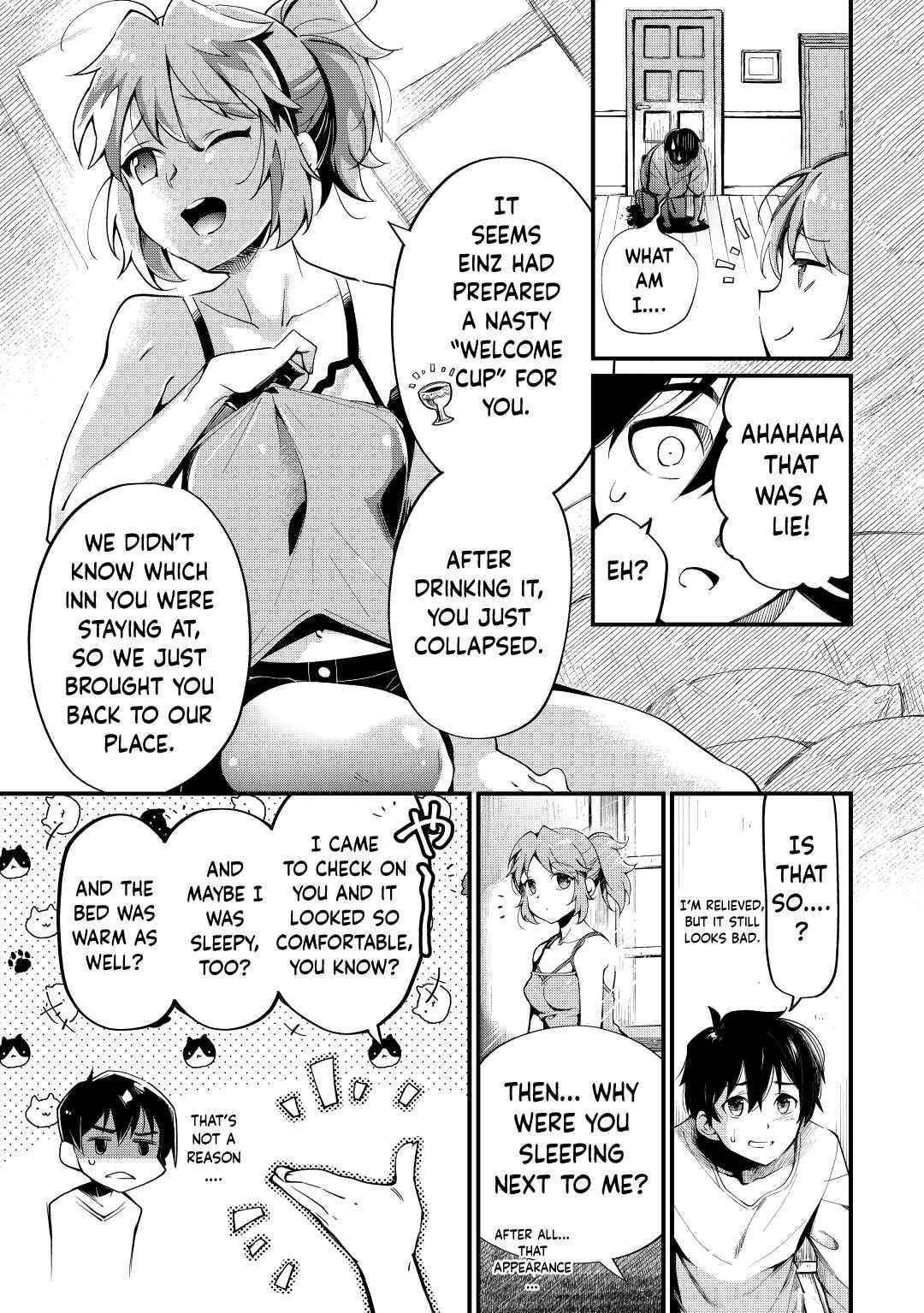 Ochikobore “1” Mahou Tsukai wa, Kyou mo Muishiki ni Cheat wo Tsukau Chapter 8 - Page 5 in English