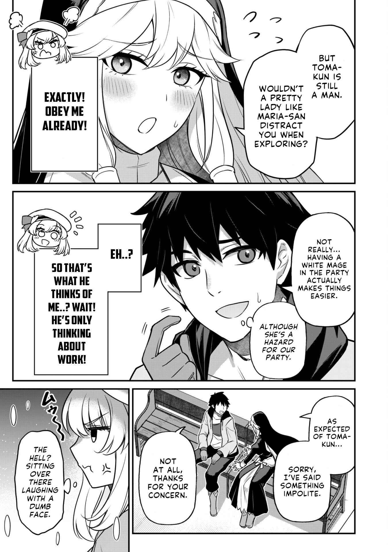 The White Mage Who Joined My Party Is A Circle Crusher, So My Isekai Life Is At Risk Of Collapsing Once Again Chapter 4 - Page 10 in English